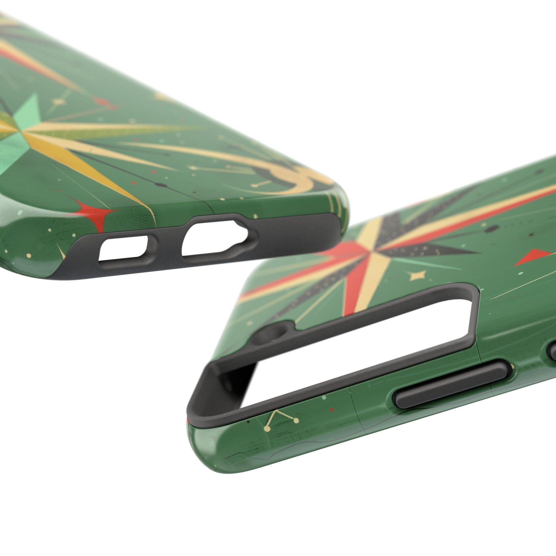 Mid Century Modern Star Design Phone Case, Earth Tone Colors, Retro Style Smartphone Cover, Vintage Phone Case, iPhone 14 Case, Apple iPhone
