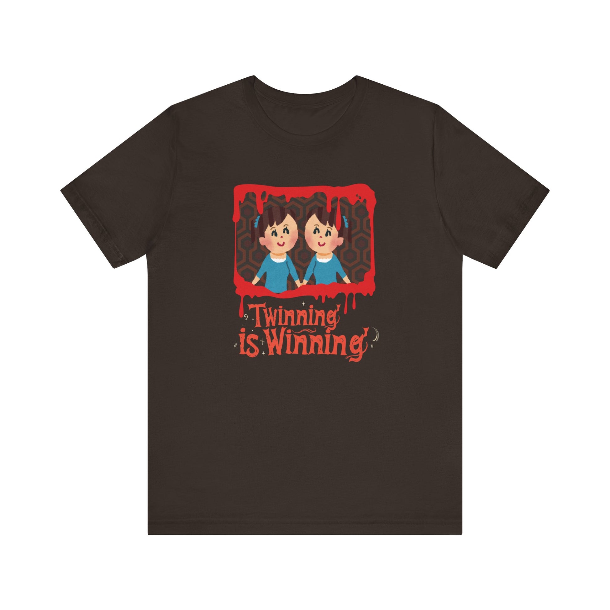 Twinning is Winning Shining Inspired Halloween Graphic Tee