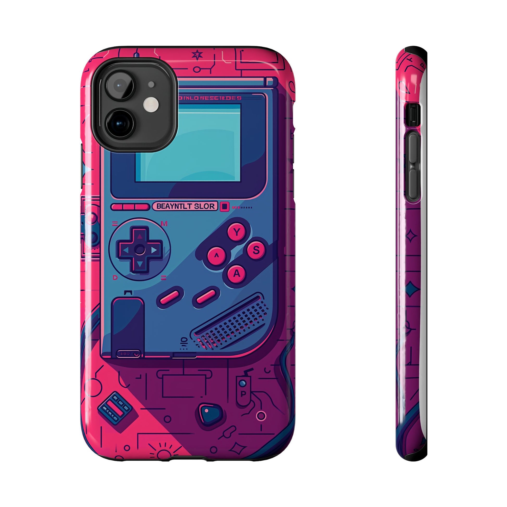 Durable iPhone Case with Alternative Universe Game Console Design - Protective Phone Cover - Fun and Sturdy Gaming Accessory - Gamer Gift