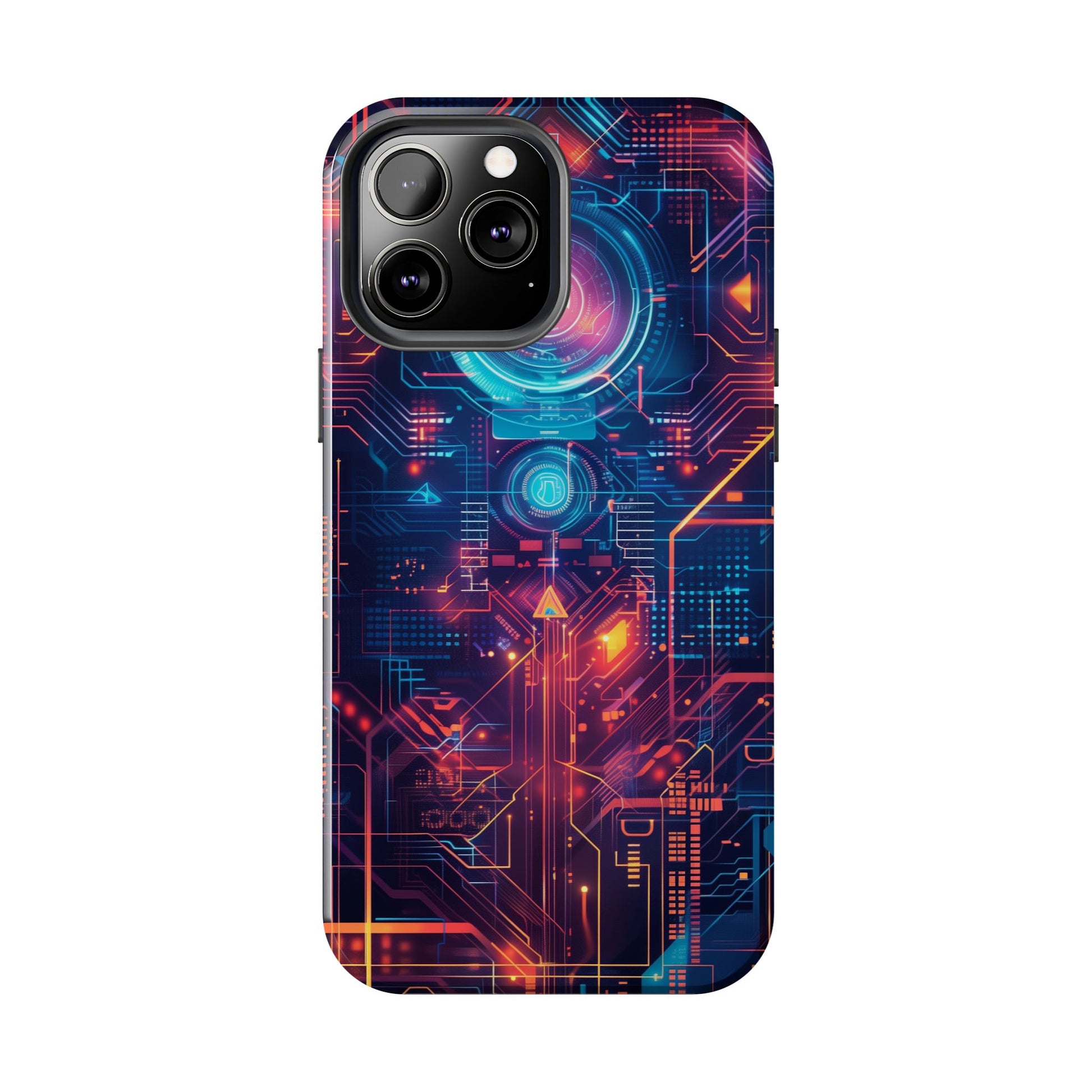 Circuit Board Phone Case, Futuristic Circuit Phone Case, High-Tech Gift, Custom Sci-Fi Phone Case, iphone 15 pro max