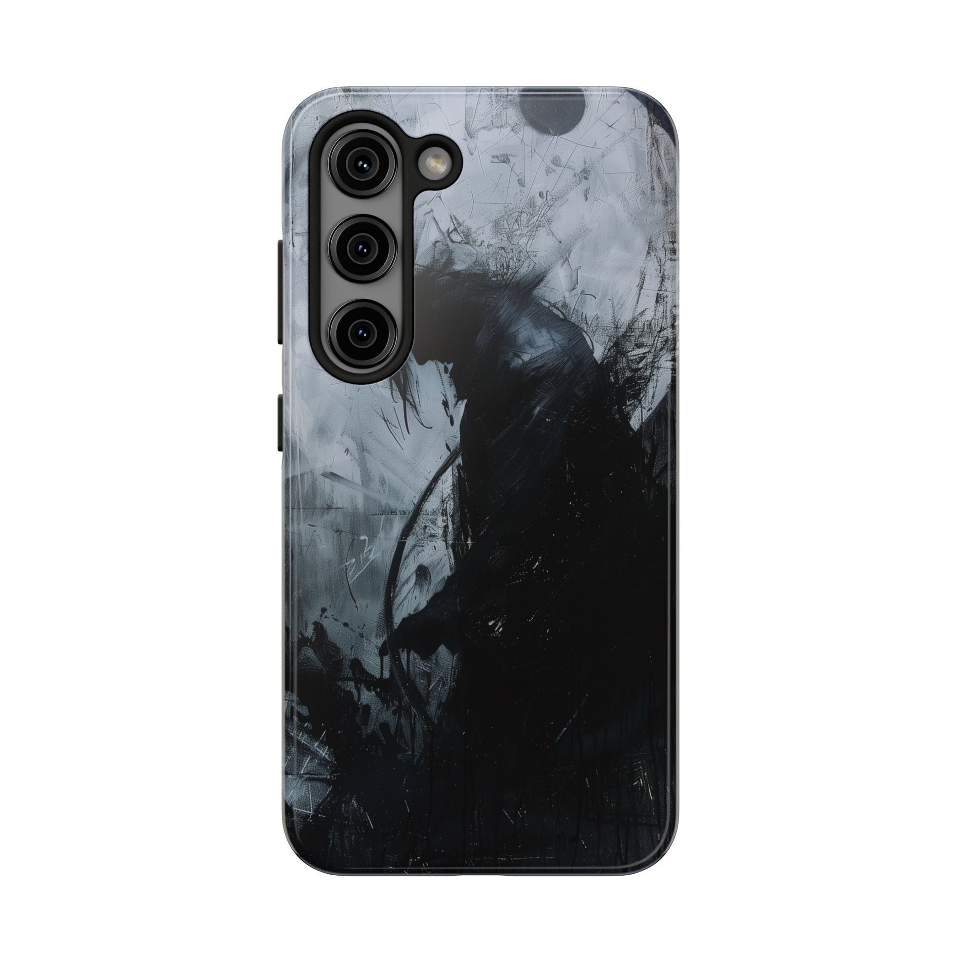 Gothic Art Phone Case Silhouette, Sandman Phone Case, Moon and Tarot Phone Case, Halloween Spooky Season, Dark Academia iPhone 15 Pro Max
