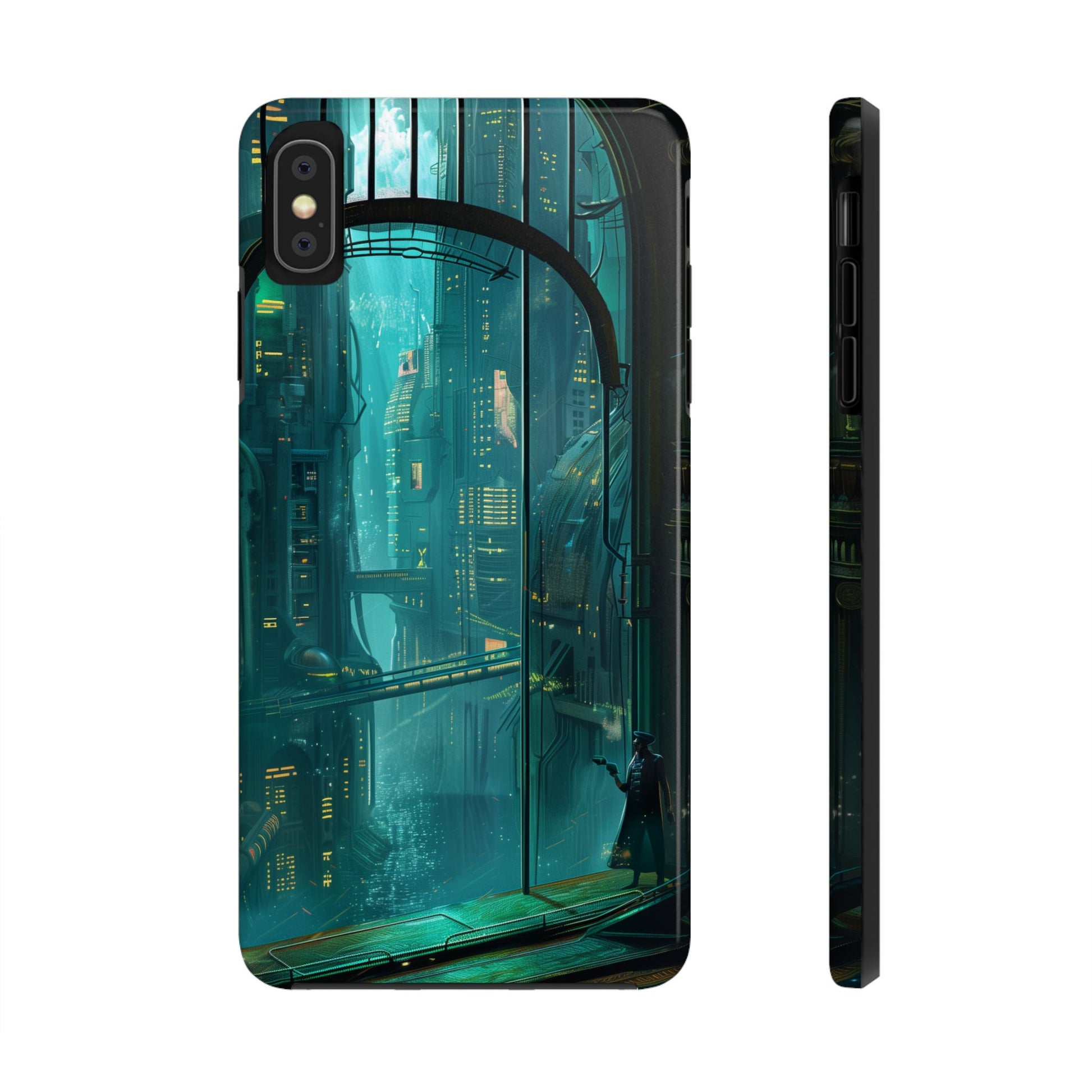 BioShock Inspired Phone Case - Underwater Art Deco City - Gaming Phone Cover - Unique Video Game Accessory