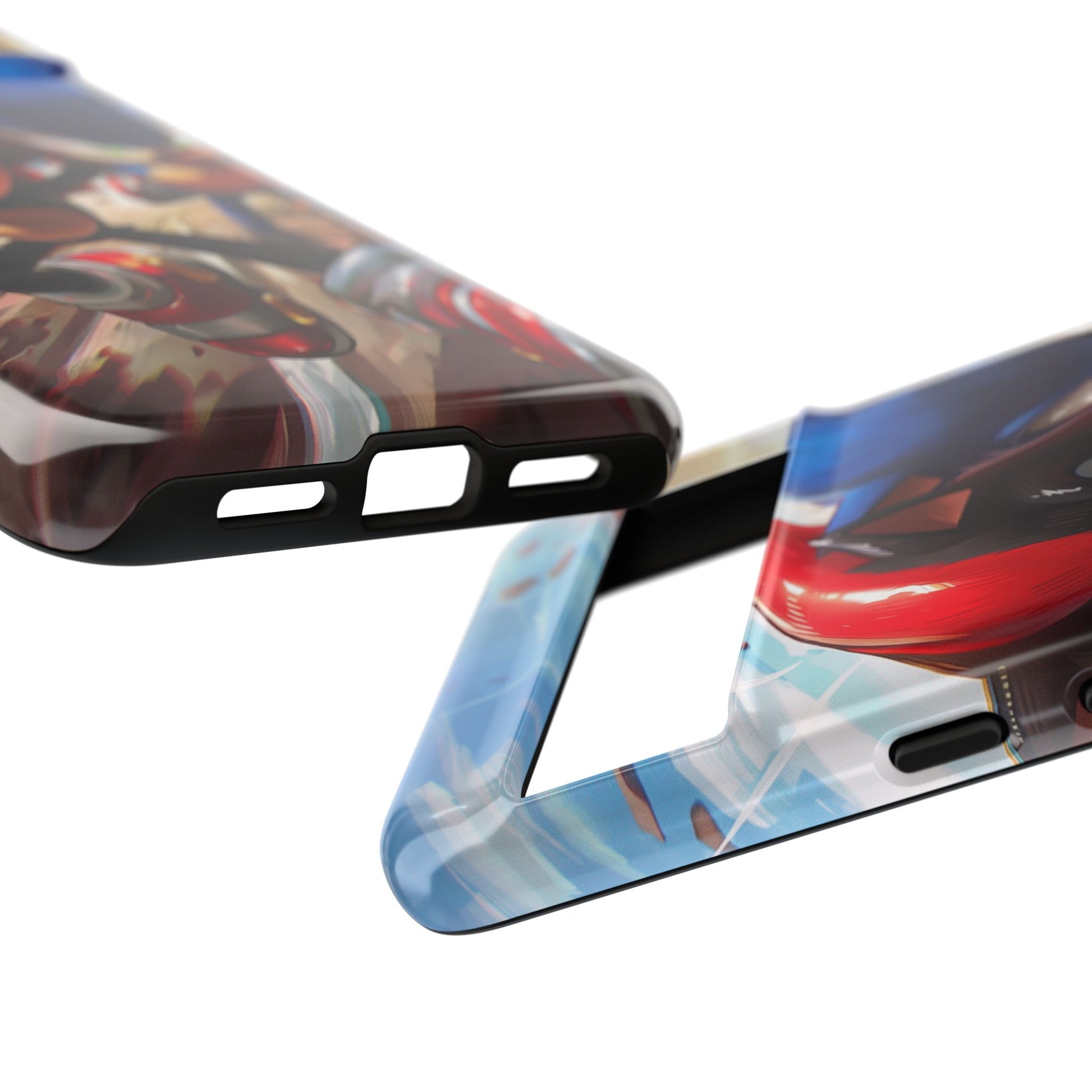 Sonic and Shadow Phone Case, Sonic and Shadow, Tough Android Case, Fun Video Game Phone Case, Retro Game Case, SEGA Video Game Android Case
