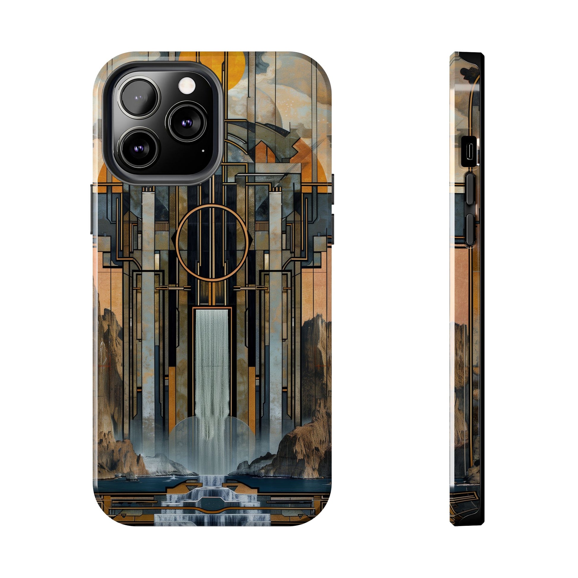 Falling Water Inspired Phone Case - Frank Lloyd Wright Design - Architectural Phone Cover - Unique Phone Accessory