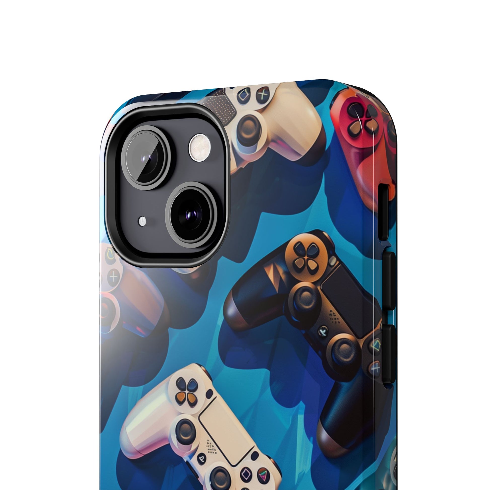 Video Game Controllers iPhone Case - Gamer Tough Phone Cover - Modern Gaming