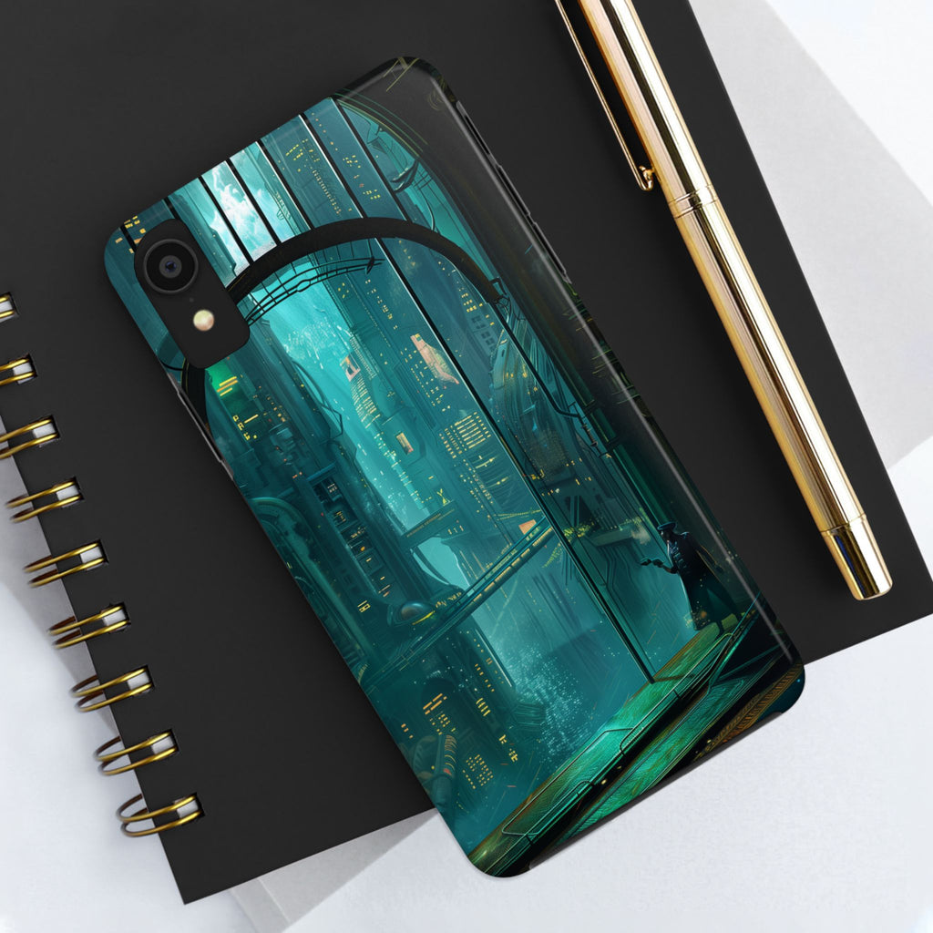 BioShock Inspired Phone Case - Underwater Art Deco City - Gaming Phone Cover - Unique Video Game Accessory