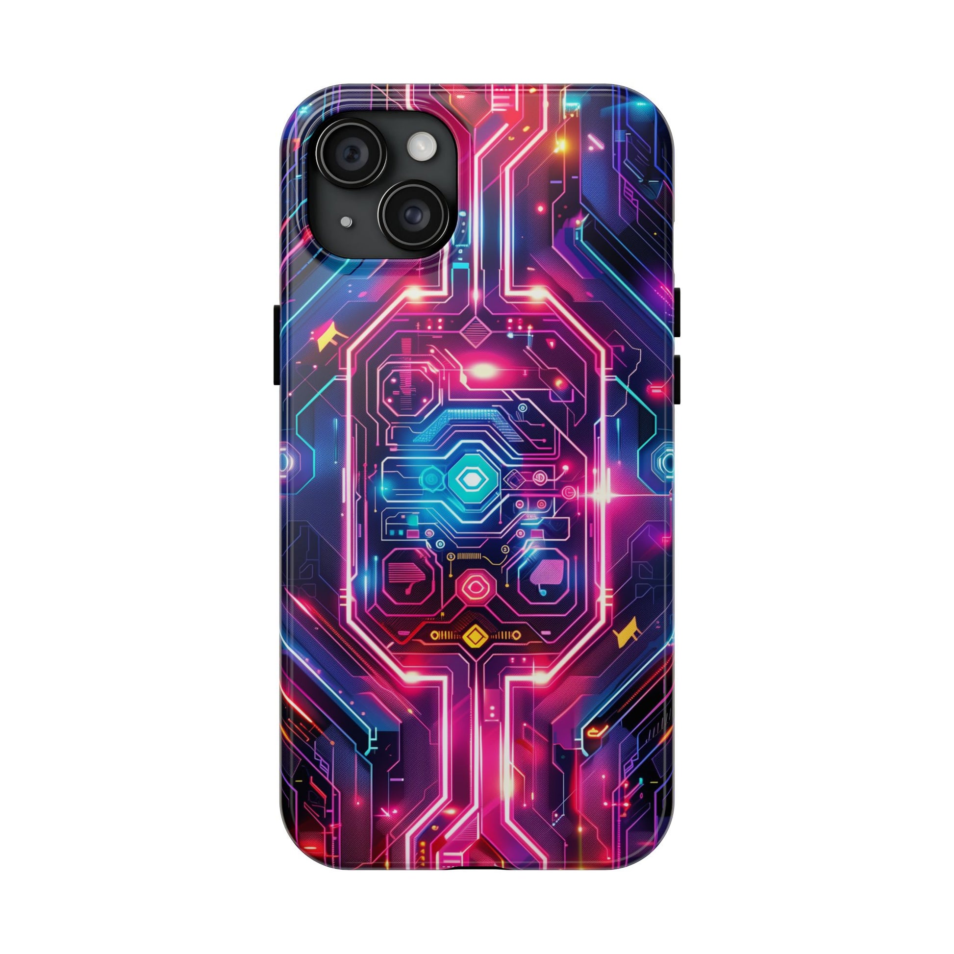 Circuit Board Phone Case, Futuristic Circuit Phone Case, High-Tech Gift for Him, Custom Sci-Fi Phone Case, iphone 15 pro max