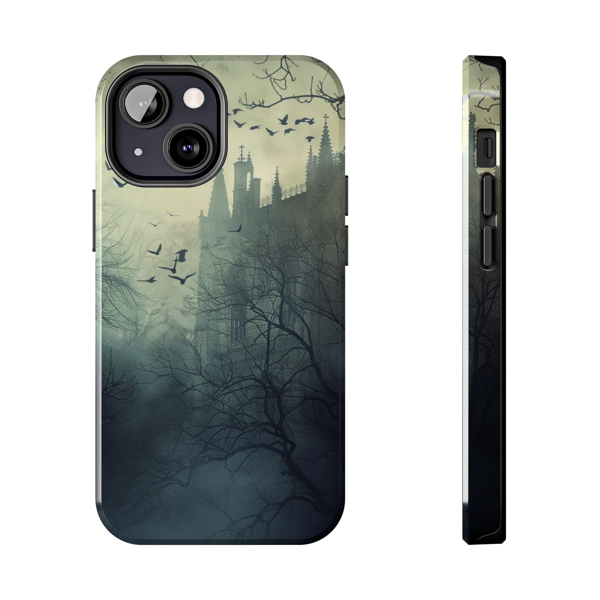 Gothic Architecture Phone Case, Dark Academia Phone Case, Moon and Tarot Case, Halloween Spooky Season, Dark Academia iPhone 15 Pro Max