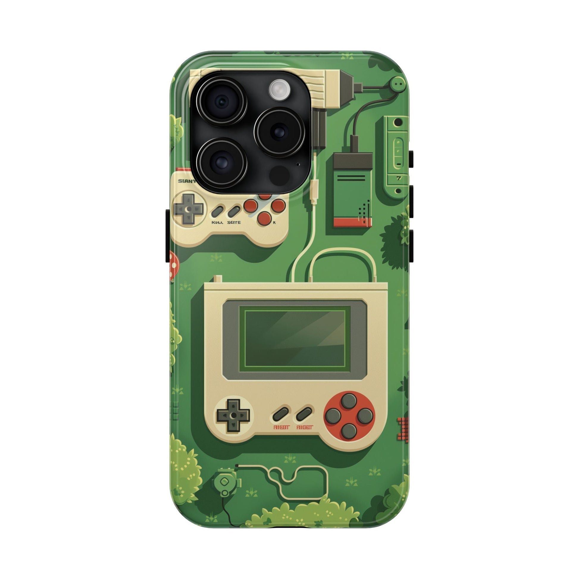 Durable iPhone Case with Alternative Universe Game Console Design - Protective Phone Cover - Fun and Sturdy Gaming Accessory - Gamer Gift