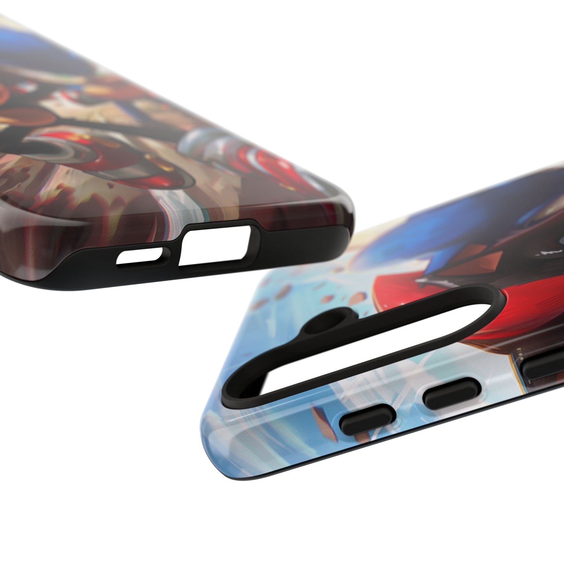 Sonic and Shadow Phone Case, Sonic and Shadow, Tough Android Case, Fun Video Game Phone Case, Retro Game Case, SEGA Video Game Android Case