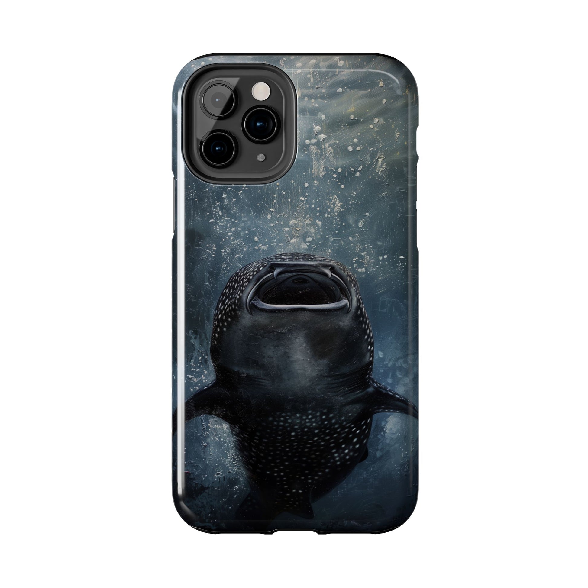 Rising Majesty: Whale Shark Feeding Tough Phone Case