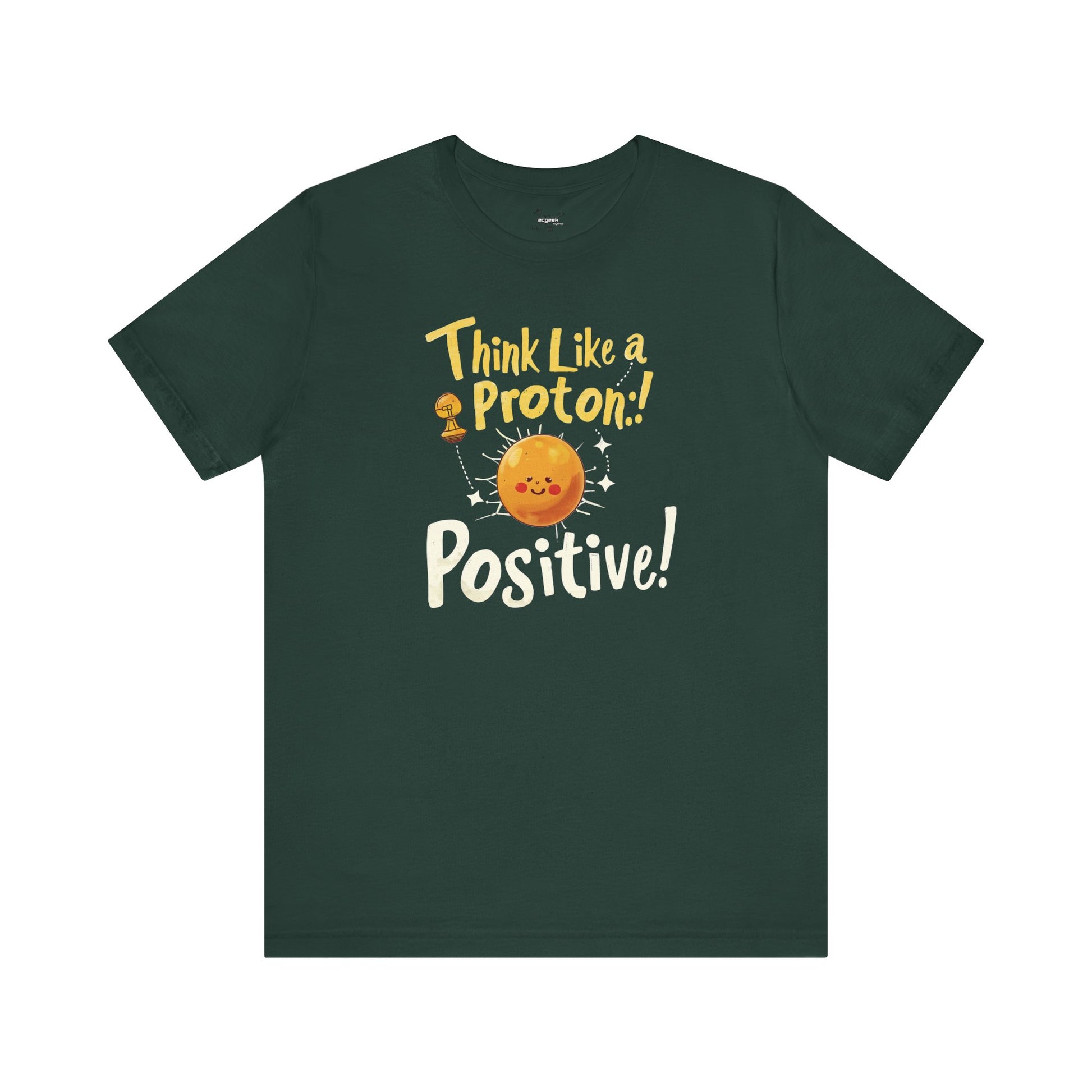 Be Positive Geek Positivity Tshirt Nerdy Custom Shirt Graphic Tee, Inspirational Quotes Gift for Geeks Back to School, Gift for Her