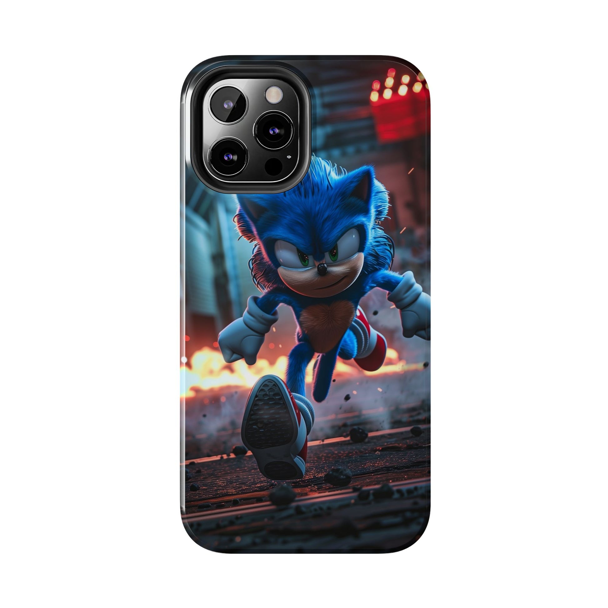 Durable Sonic Phone Case - Protective Sonic the Hedgehog Design - Tough Mobile Cover - Fun Video Game Phone Accessory