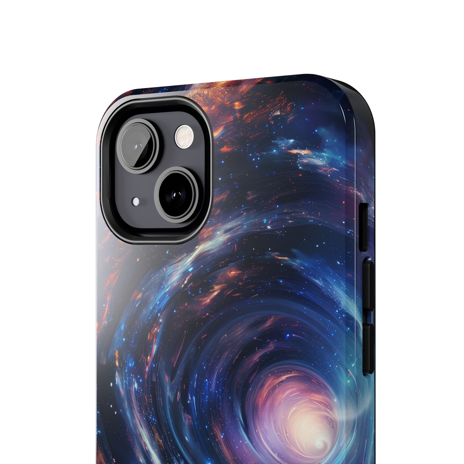 Dr Who inspired Phone Case - Space Wormholes Phone Case - Cosmic Galaxy Cover with Futuristic Wormhole Design - Sci-Fi Protective Case