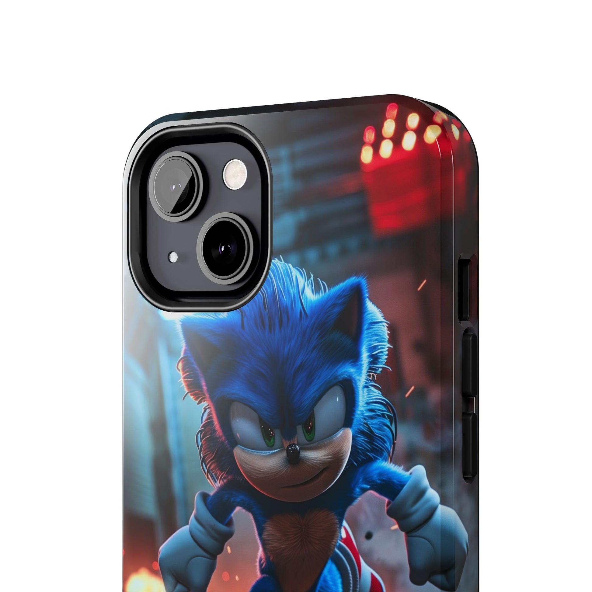 Durable Sonic Phone Case - Protective Sonic the Hedgehog Design - Tough Mobile Cover - Fun Video Game Phone Accessory