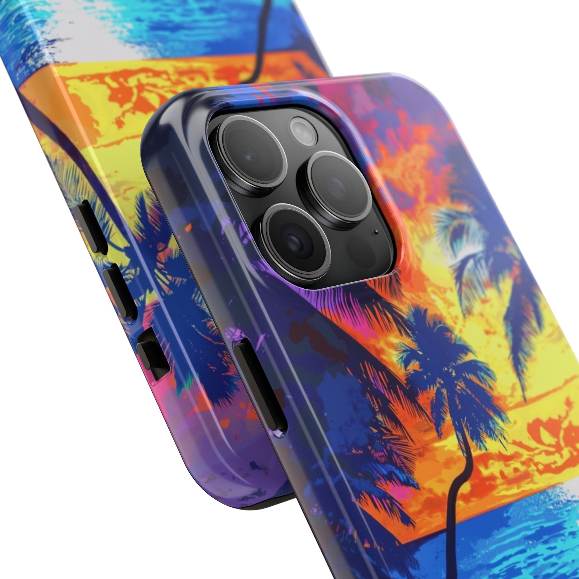 Sunset Bliss: Lisa Frank Style Phone Case