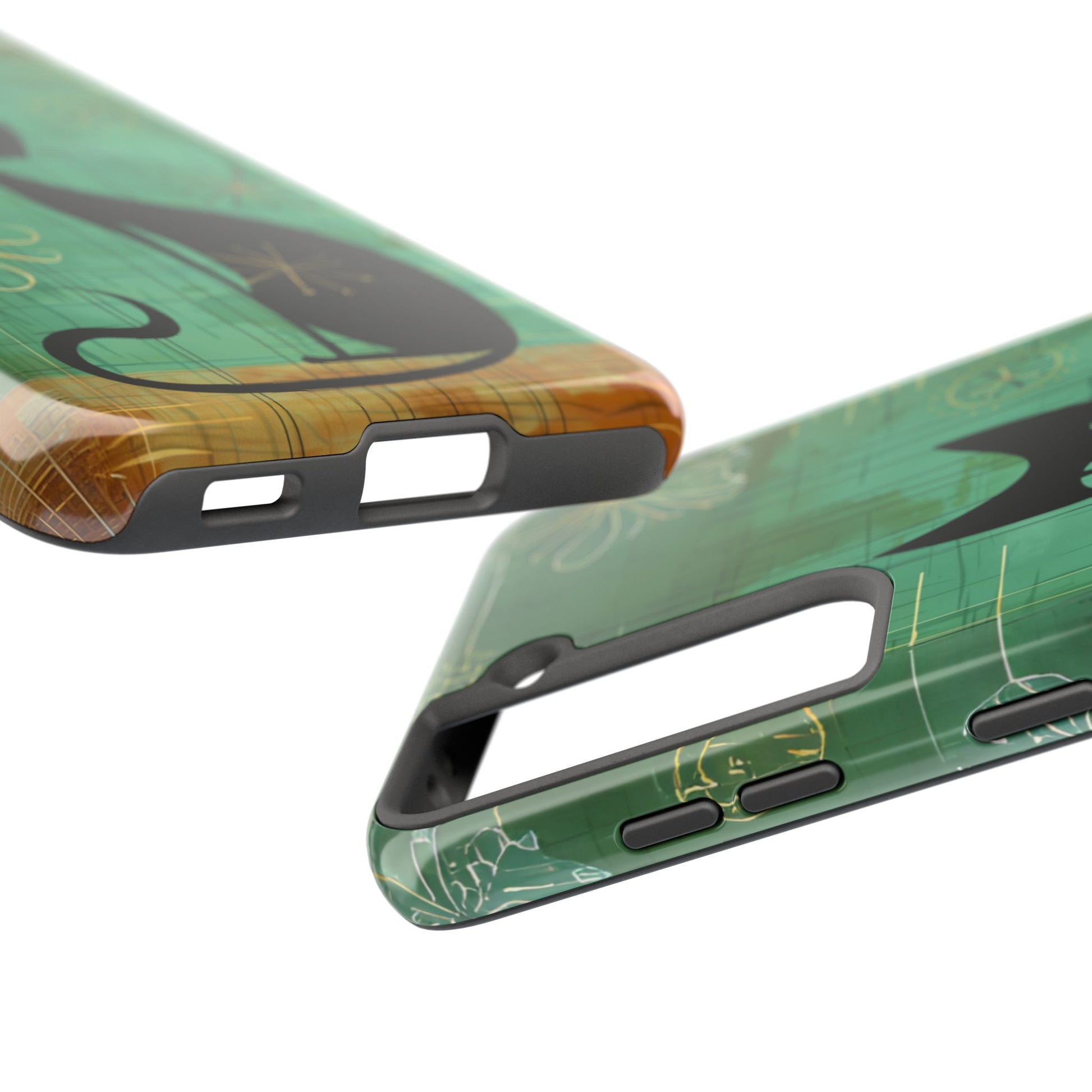 Mid-Century Modern Phone Case-Case, Mid Mod iPhone Case, Atomic Cats iPhone Case, Retro Chic Smartphone Cover, Unique Phone Case