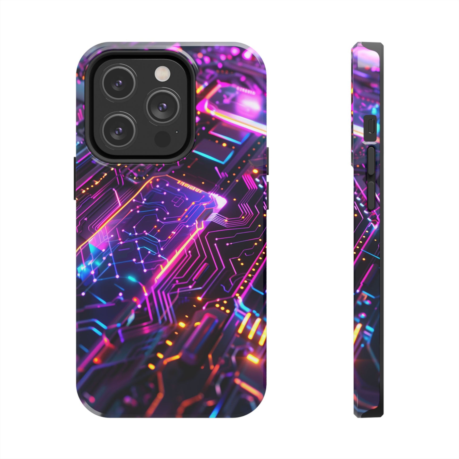Circuit Board Phone Case, Futuristic Circuit Phone Case, High-Tech Gift, Custom Sci-Fi Phone Case, iphone 15 pro max