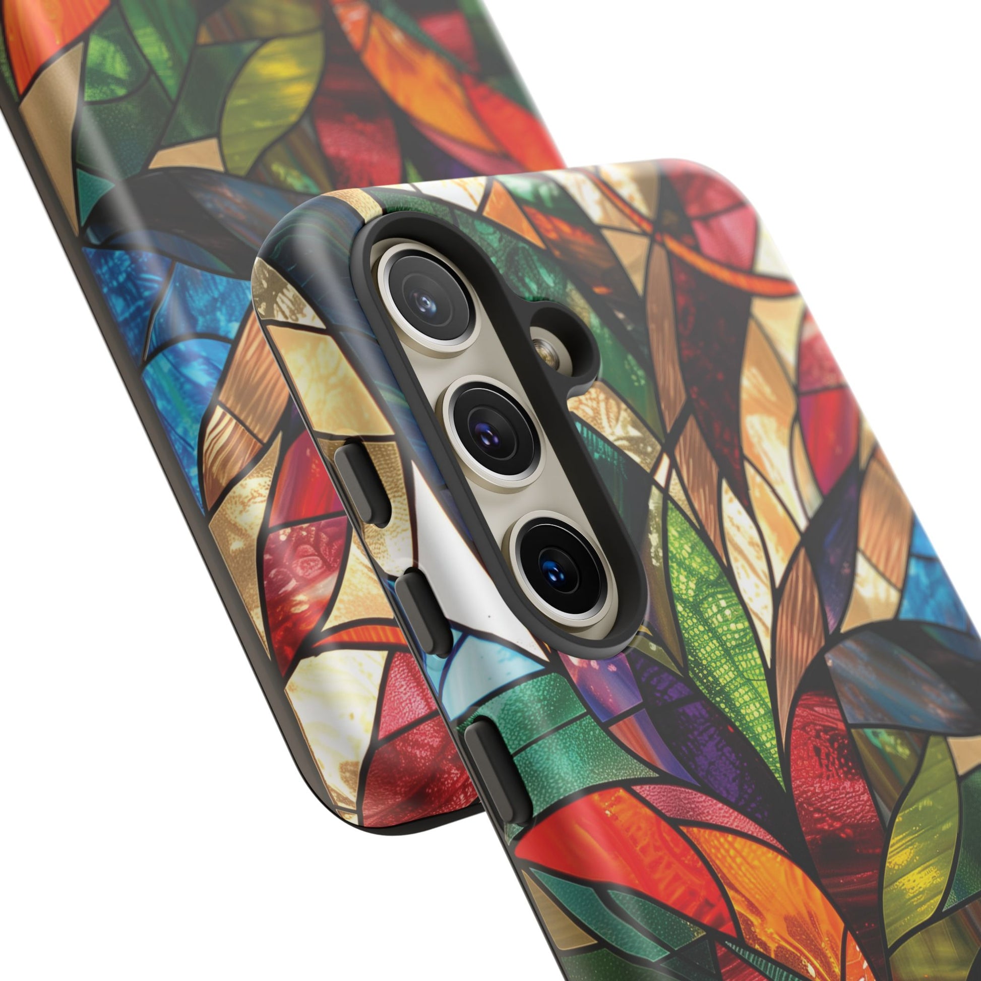 Frank Lloyd Wright Inspired Stained Glass Phone Case Mid Mod Geometric Artistic Architectural Design Art Deco iphone 13 14 15 16 Pro Max