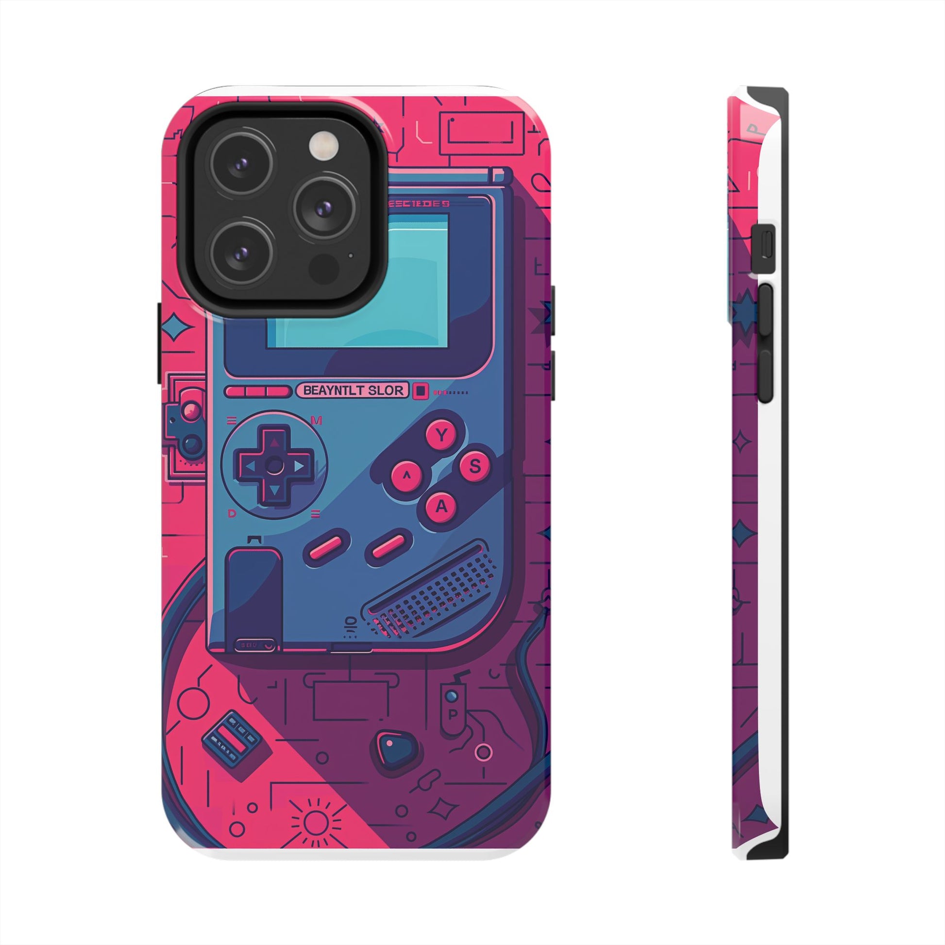 Durable iPhone Case with Alternative Universe Game Console Design - Protective Phone Cover - Fun and Sturdy Gaming Accessory - Gamer Gift