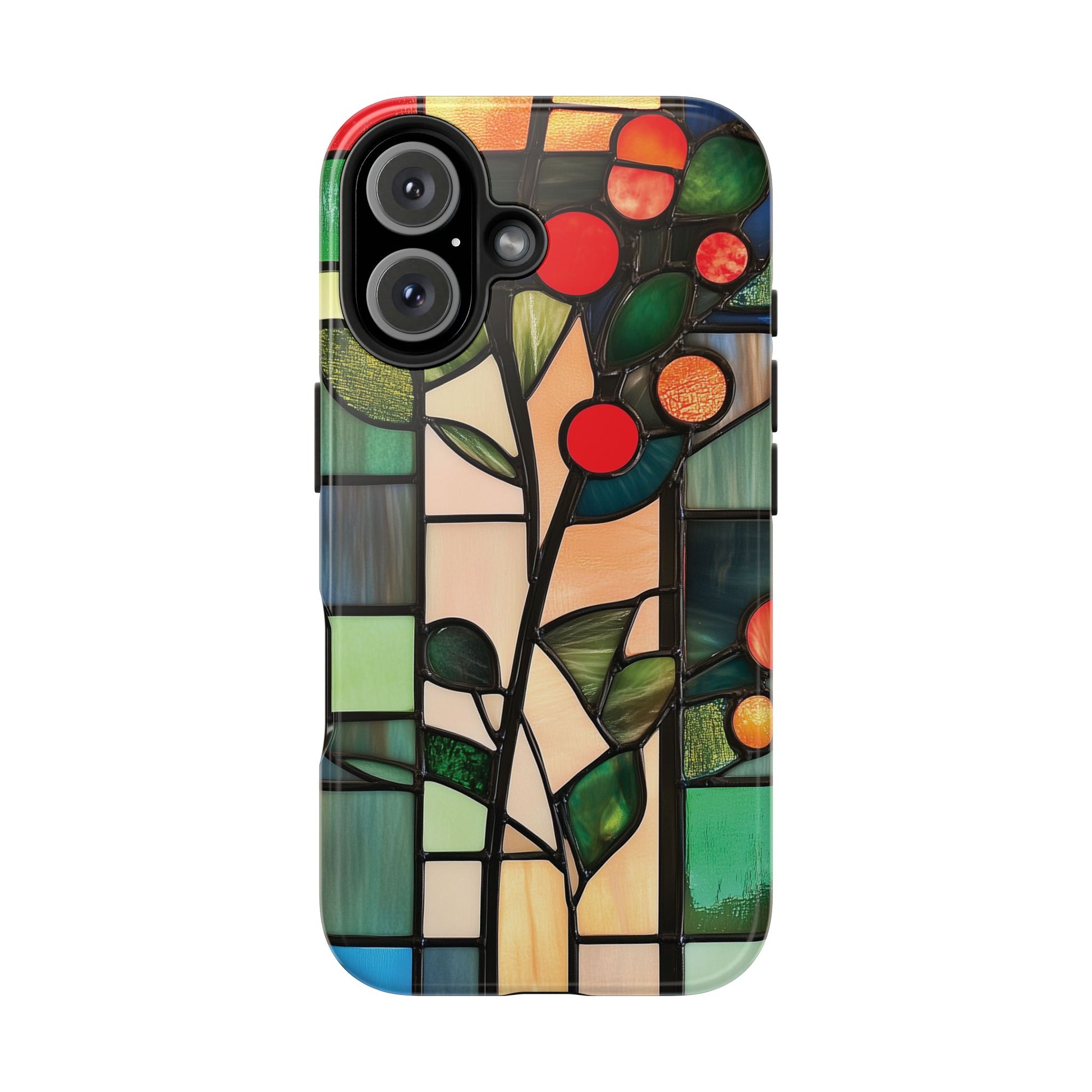 Stained Glass Phone Case Artistic iPhone Case Architectural Design, Art Deco iphone Case