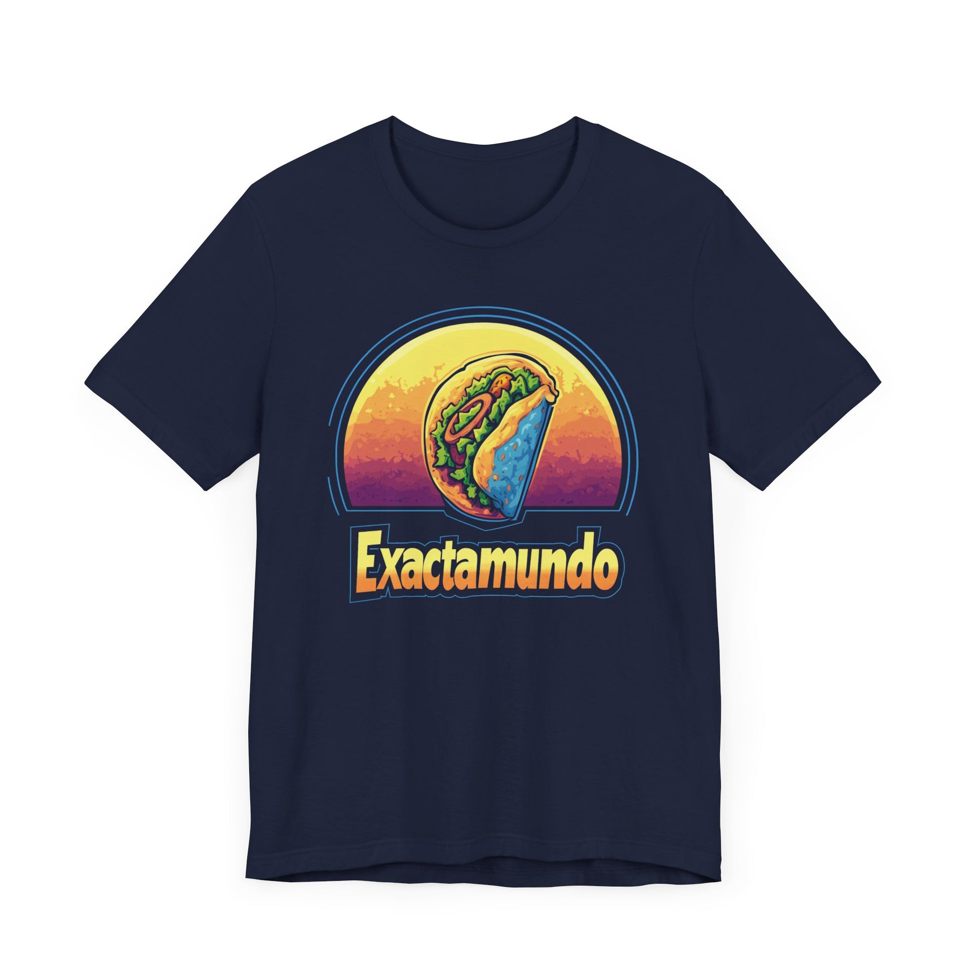 Exactamundo Demolition T-Shirt 90s Taco Fast Food Style Graphic Movie Man  Retro Aesthetic Tee Gifts for Science Fiction Fans