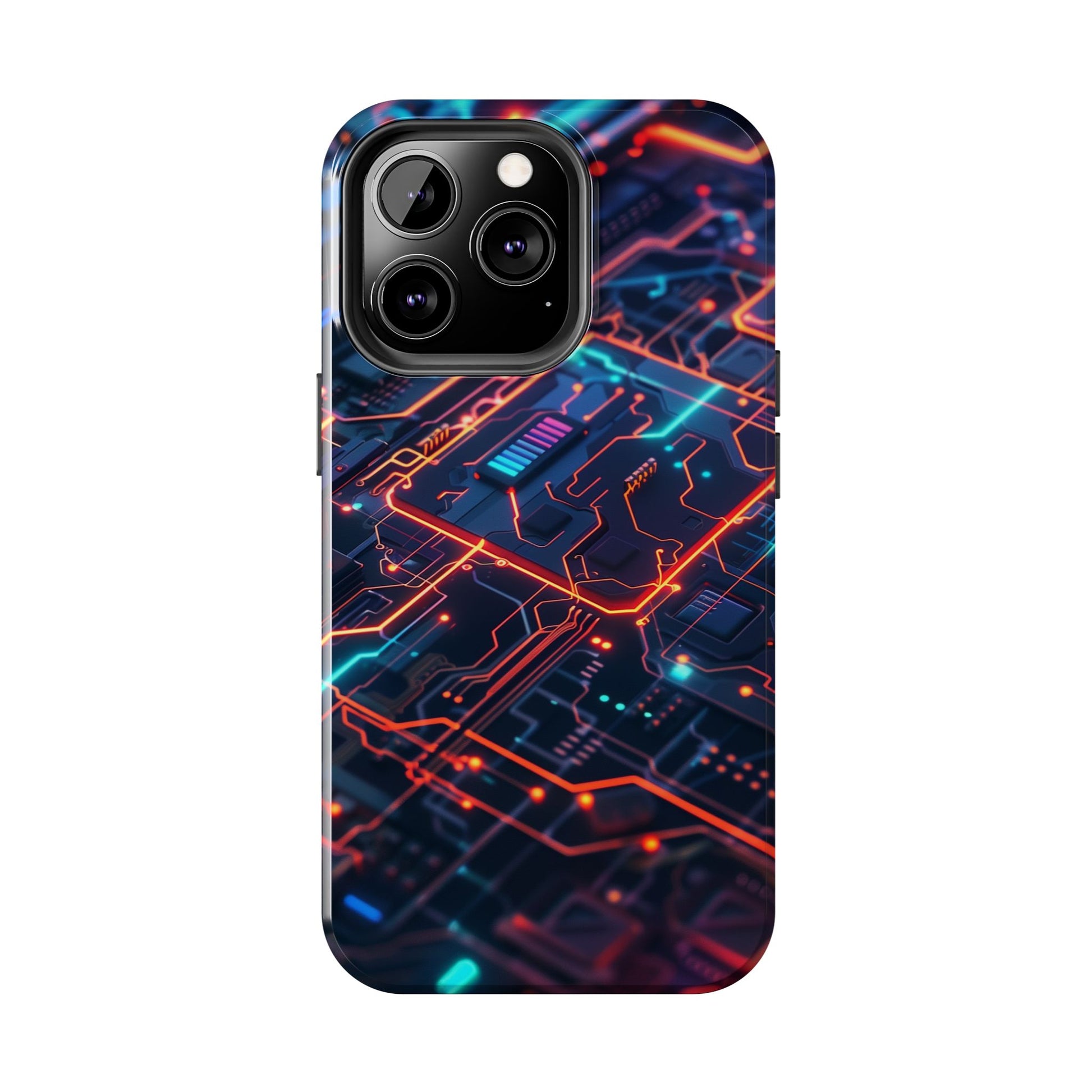 Circuit Board Phone Case, Futuristic Circuit Phone Case, High-Tech Gift, Custom Sci-Fi Phone Case, iphone 15 pro max