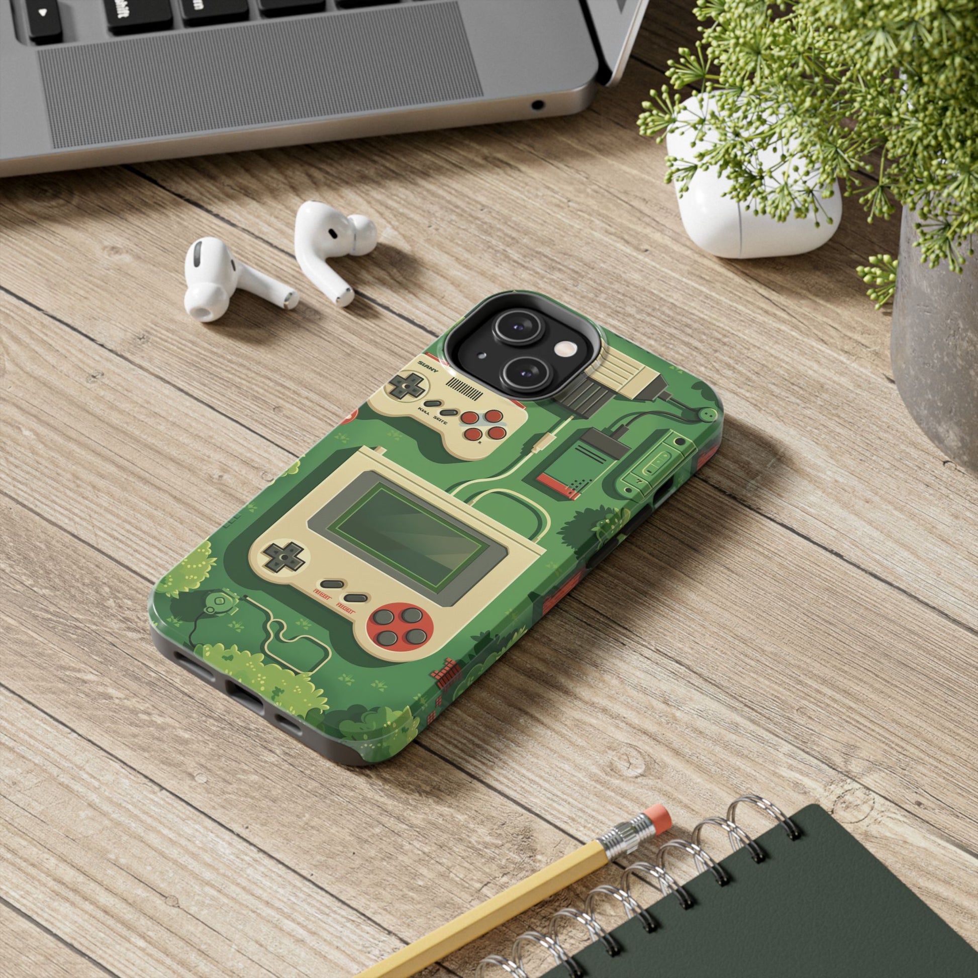 Durable iPhone Case with Alternative Universe Game Console Design - Protective Phone Cover - Fun and Sturdy Gaming Accessory - Gamer Gift