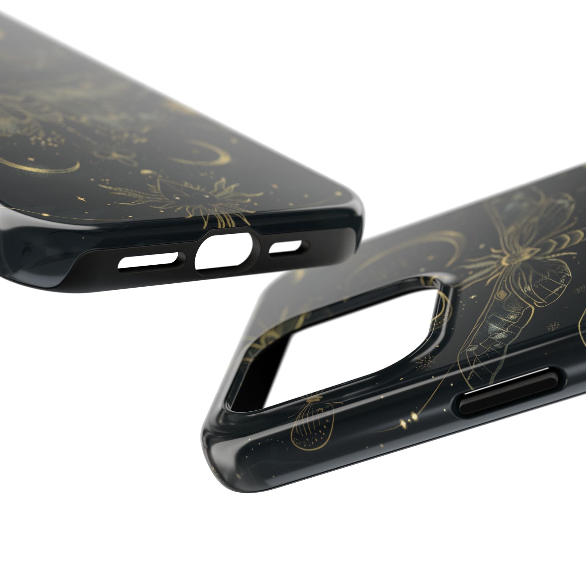 C Dark Academia Mystical Phone Case, Mystical Moth Phone Case, Vintage Magic Witchcraft iPhone Cover, Esoteric Nature Art, iPhone 15 Pro Max