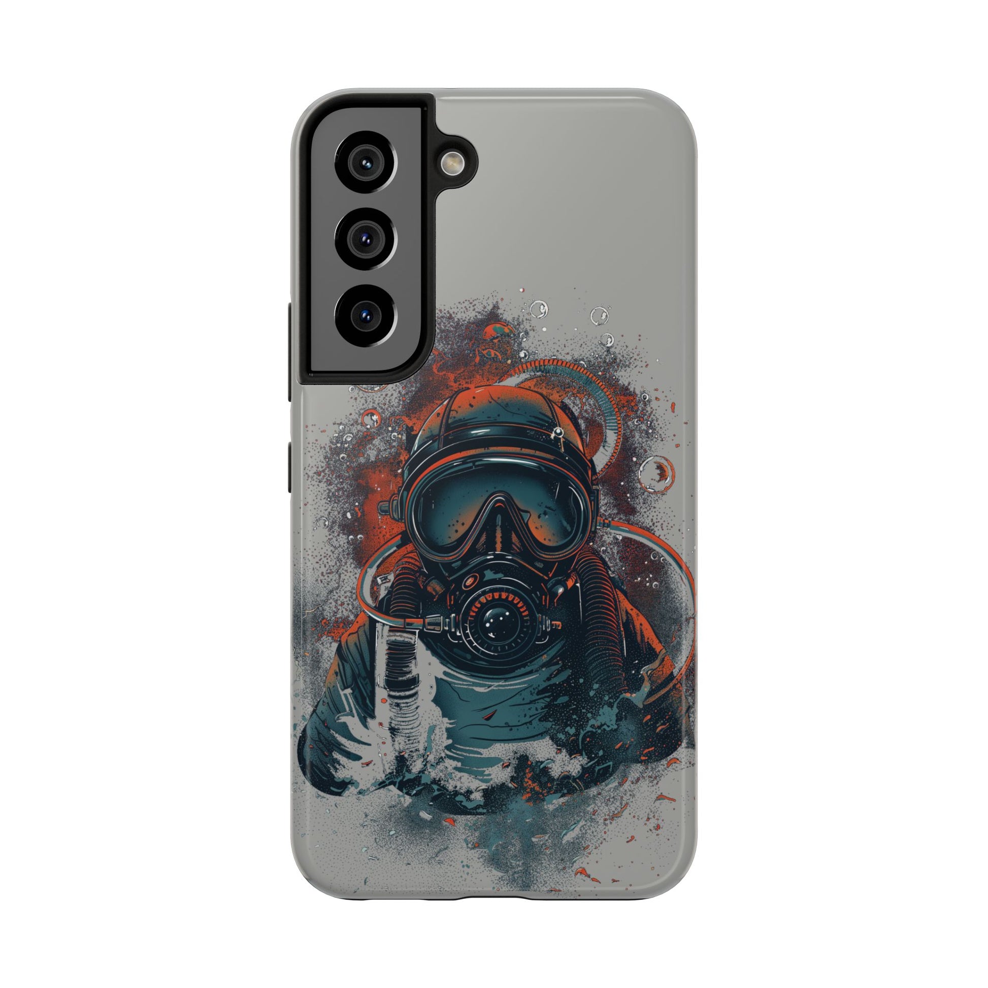 Light Custom iPhone Case, Personalized Phone Case, SCUBA Phone Case, SCUBA Diver Case, Custom Diver Phone Case, Gift for SCUBA Diver
