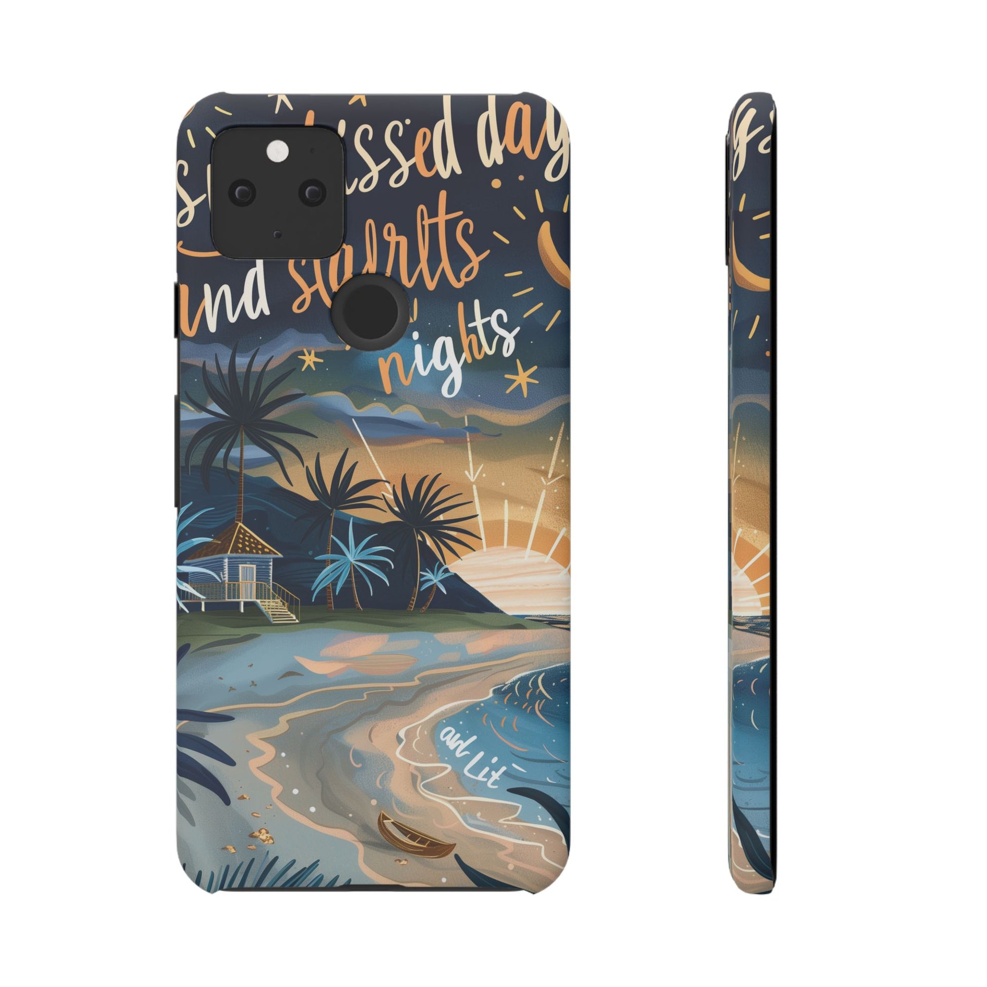 Sun Kissed Days and Starlit Nights Slim Case for Android