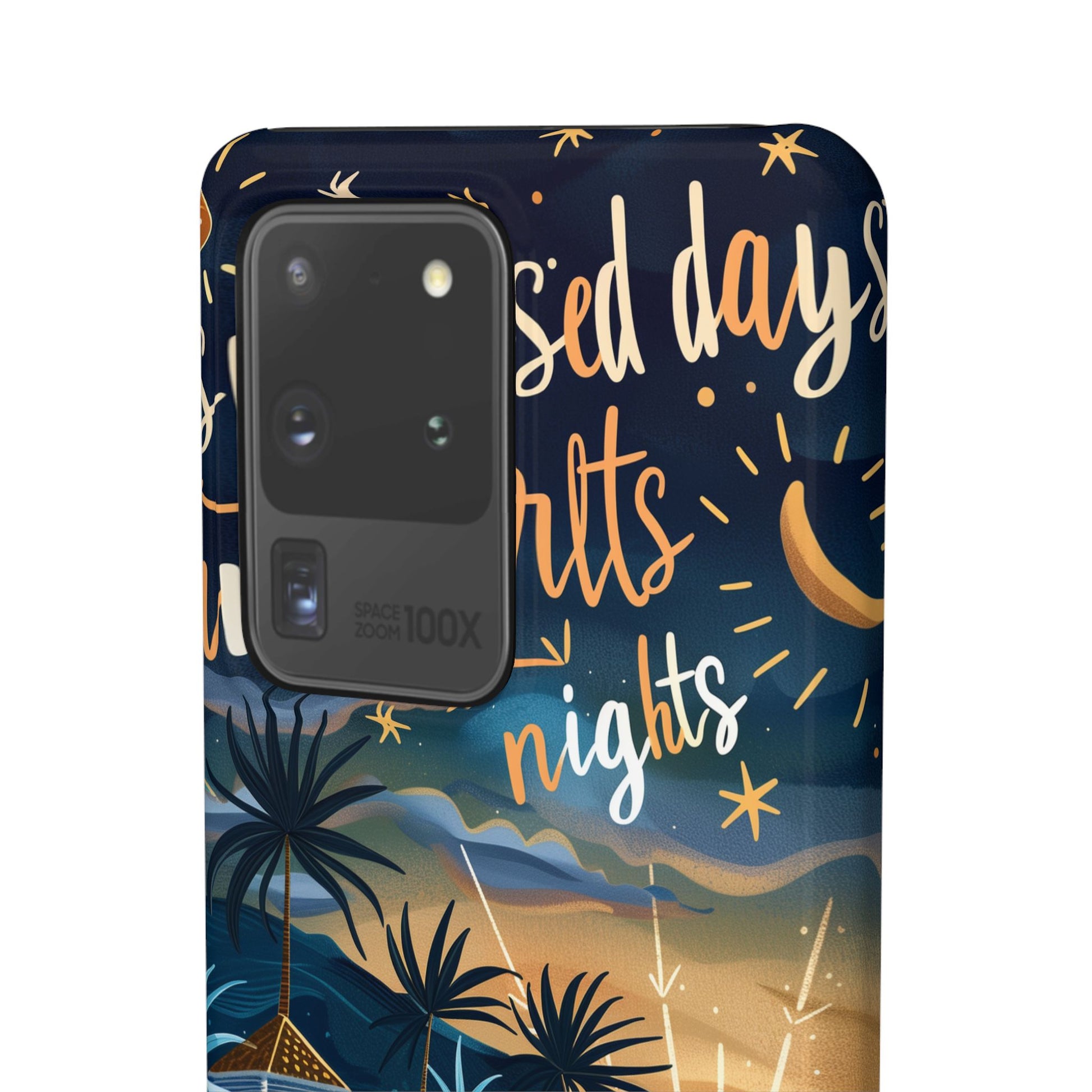Sun Kissed Days and Starlit Nights Slim Case for Android