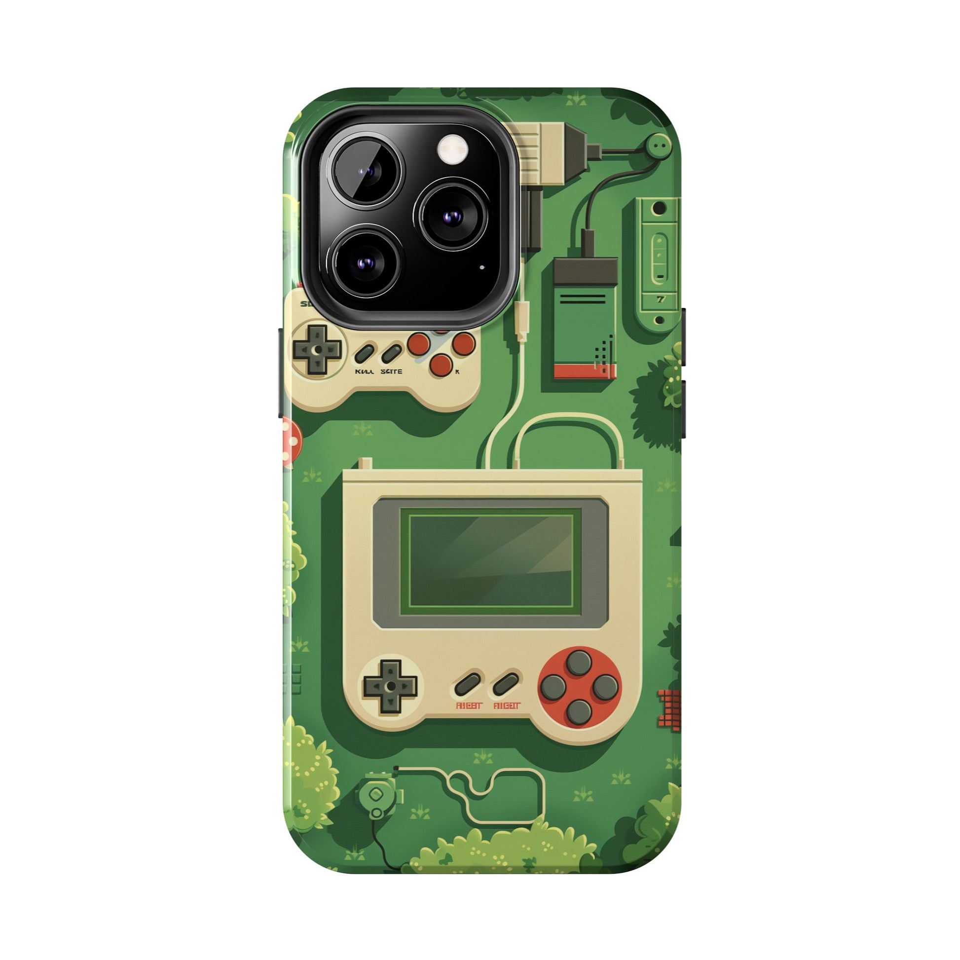 Durable iPhone Case with Alternative Universe Game Console Design - Protective Phone Cover - Fun and Sturdy Gaming Accessory - Gamer Gift