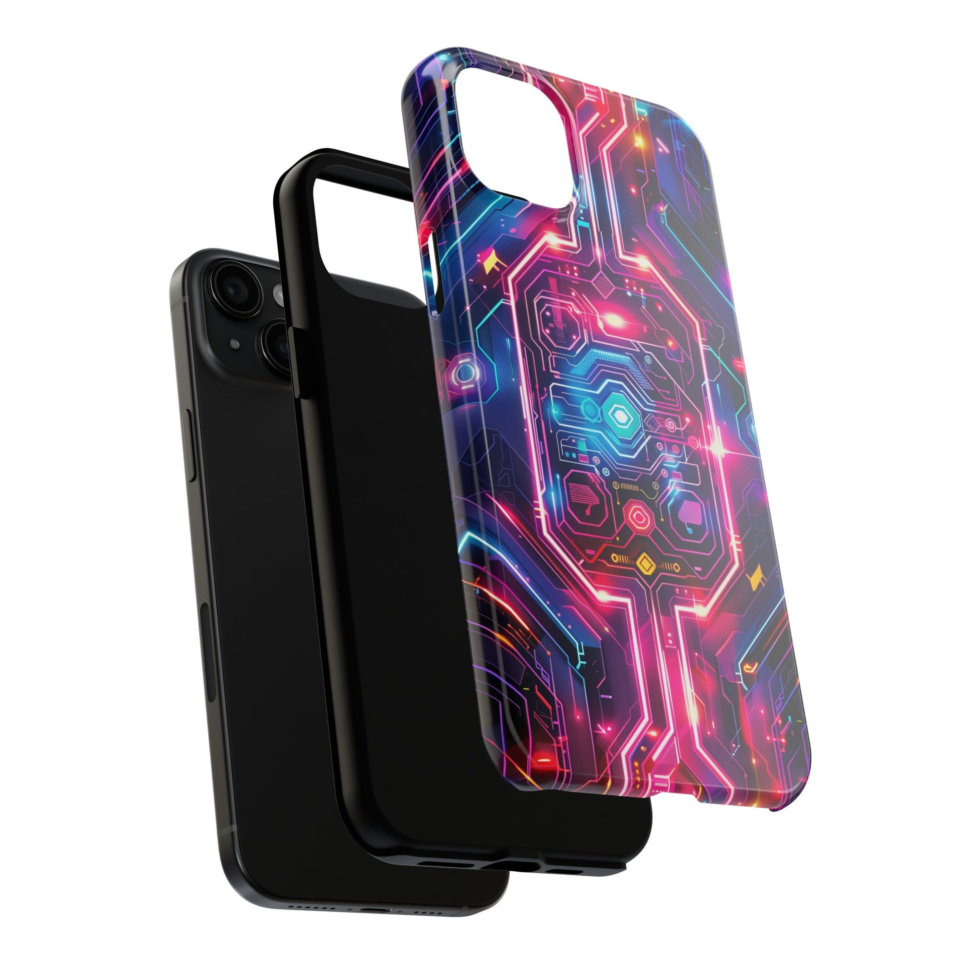 Circuit Board Phone Case, Futuristic Circuit Phone Case, High-Tech Gift for Him, Custom Sci-Fi Phone Case, iphone 15 pro max
