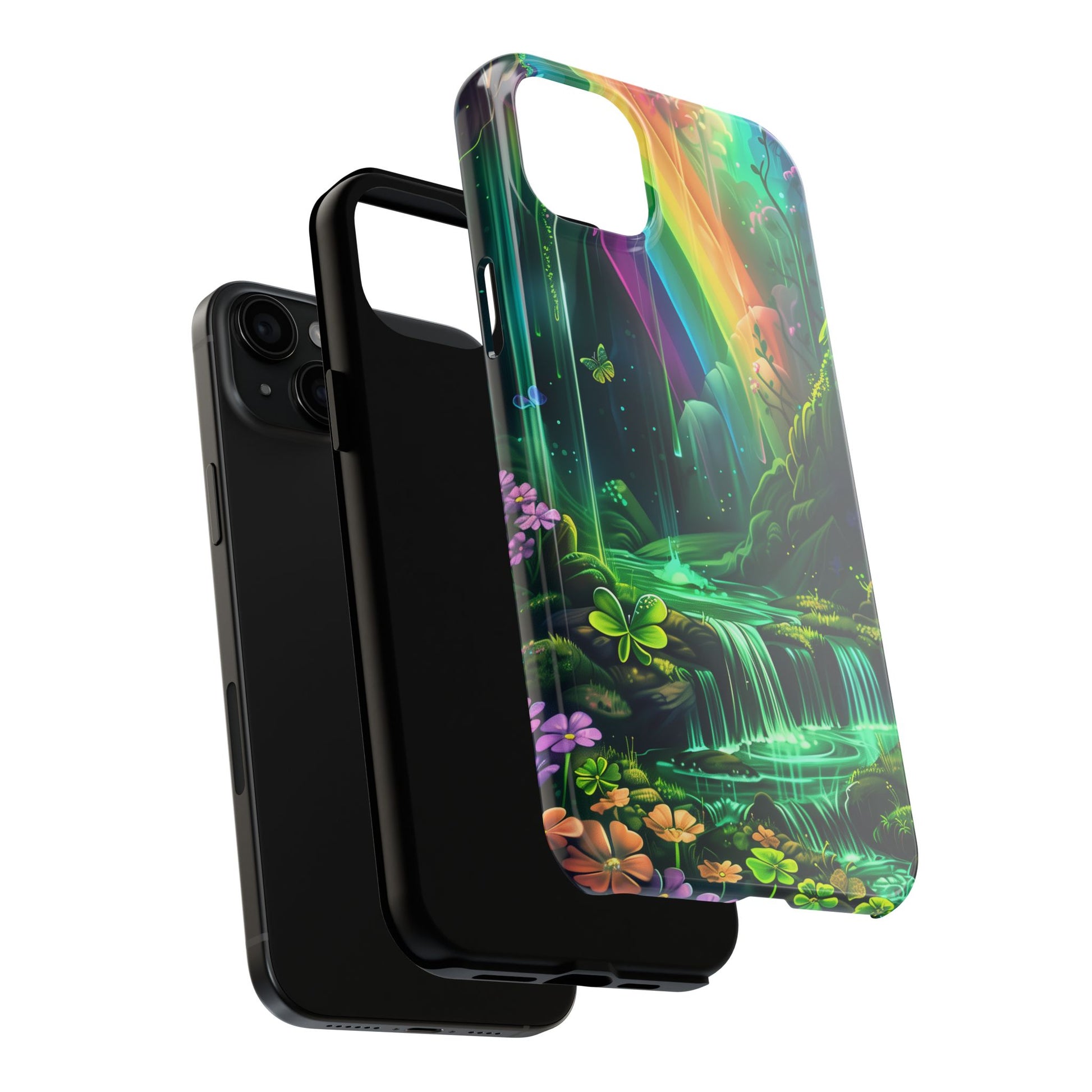 St. Patrick's Day Durable Phone Case, Lucky Phone Case Design, Durable Irish Luck Protective Cover, Holiday Gift Idea