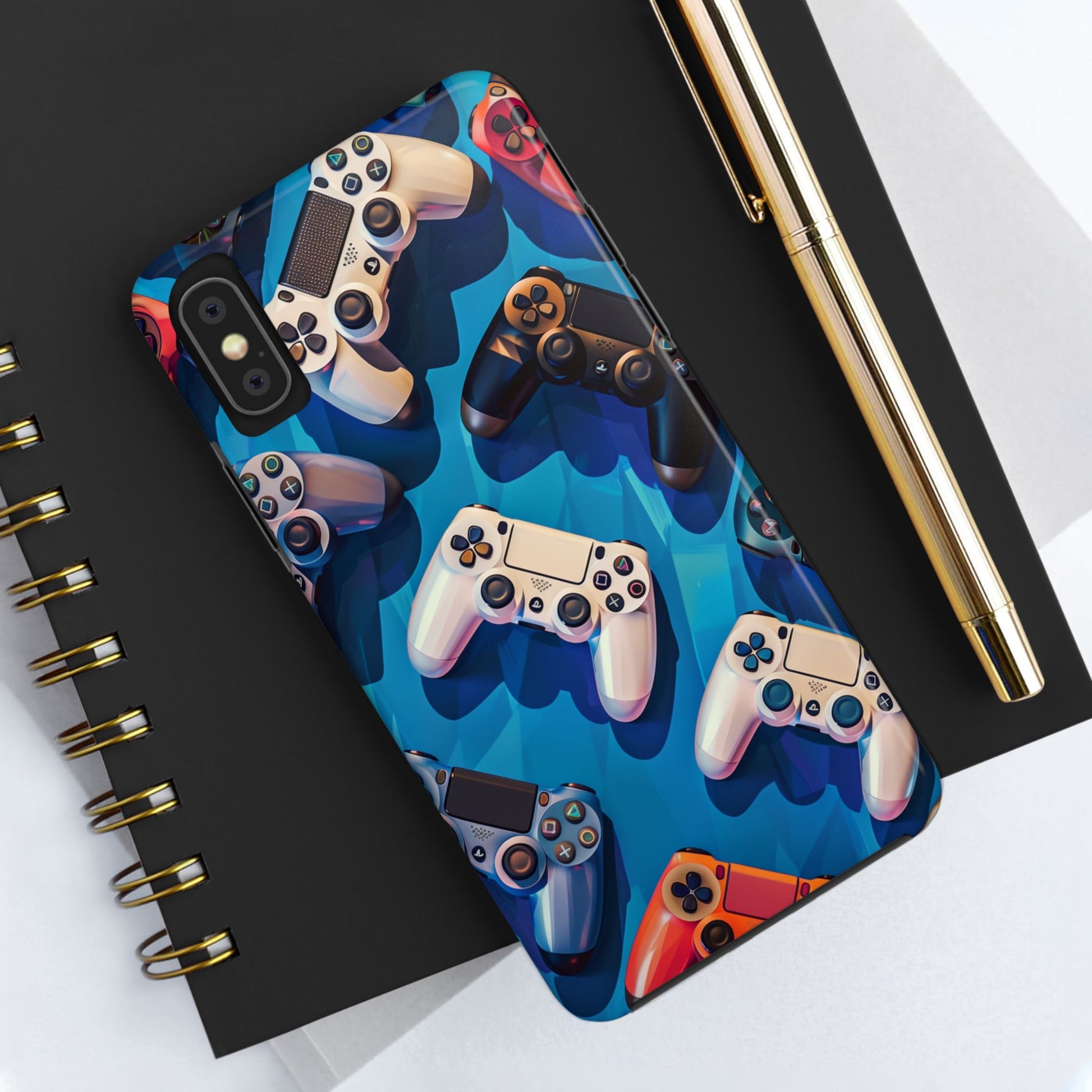 Video Game Controllers iPhone Case - Gamer Tough Phone Cover - Modern Gaming