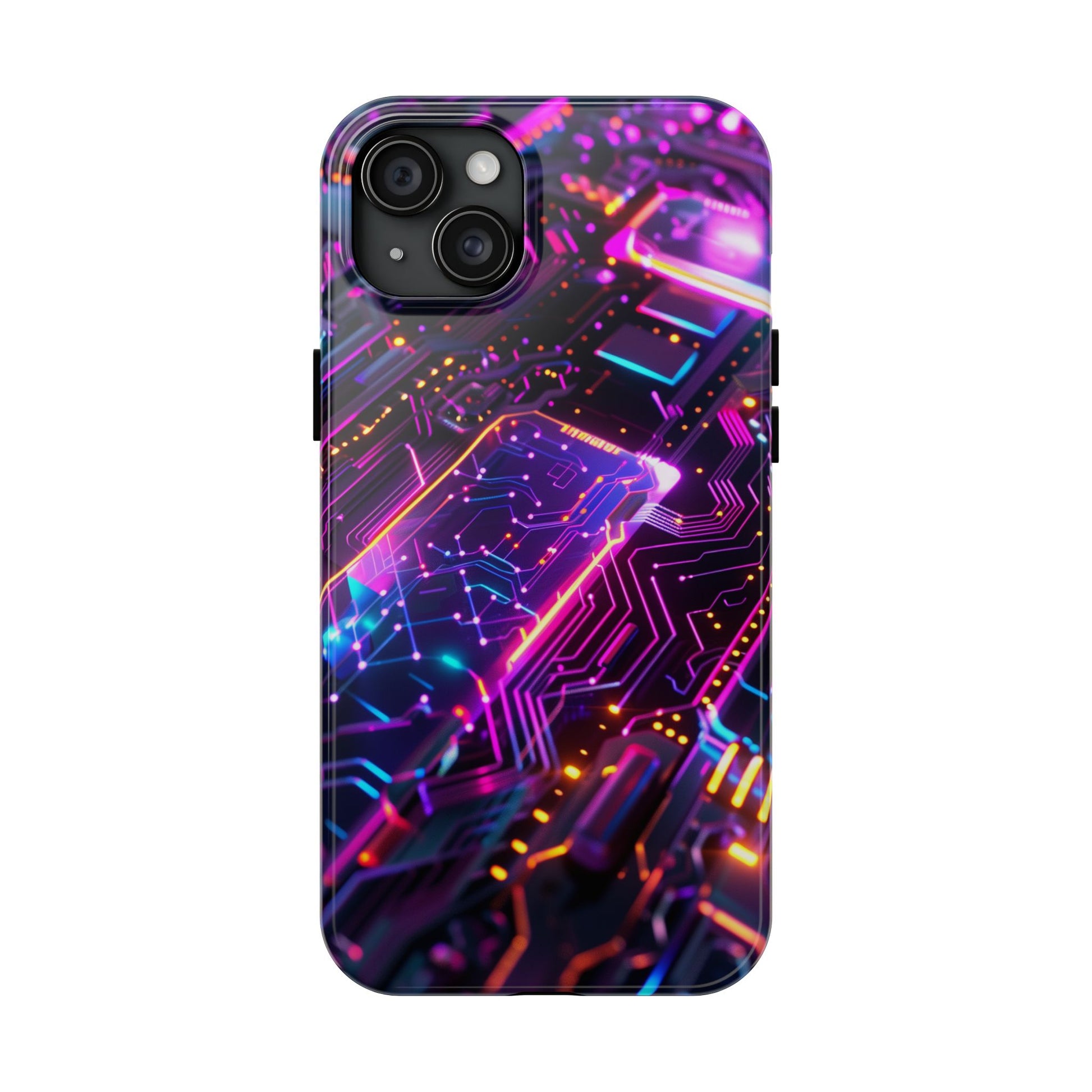 Circuit Board Phone Case, Futuristic Circuit Phone Case, High-Tech Gift, Custom Sci-Fi Phone Case, iphone 15 pro max