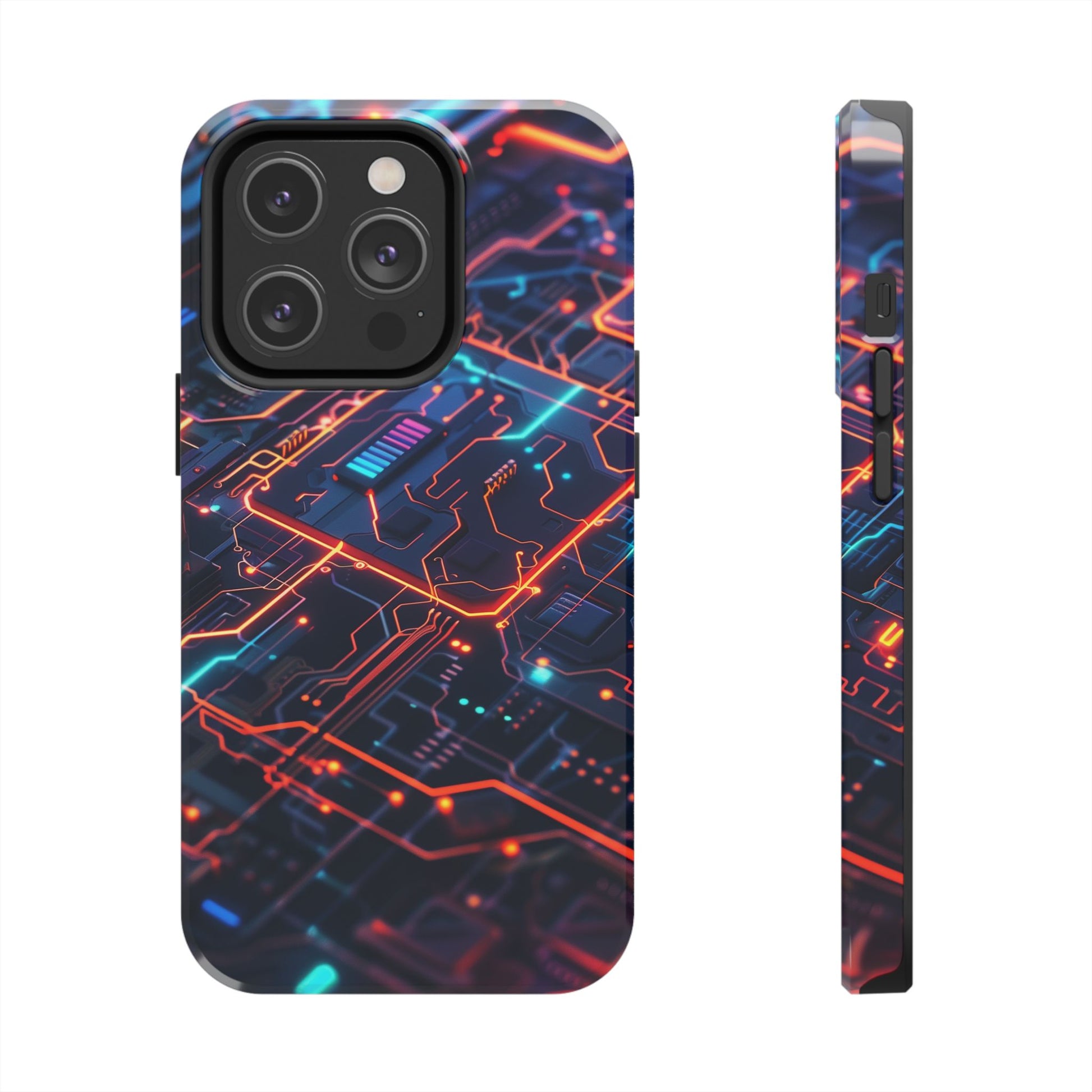 Circuit Board Phone Case, Futuristic Circuit Phone Case, High-Tech Gift, Custom Sci-Fi Phone Case, iphone 15 pro max