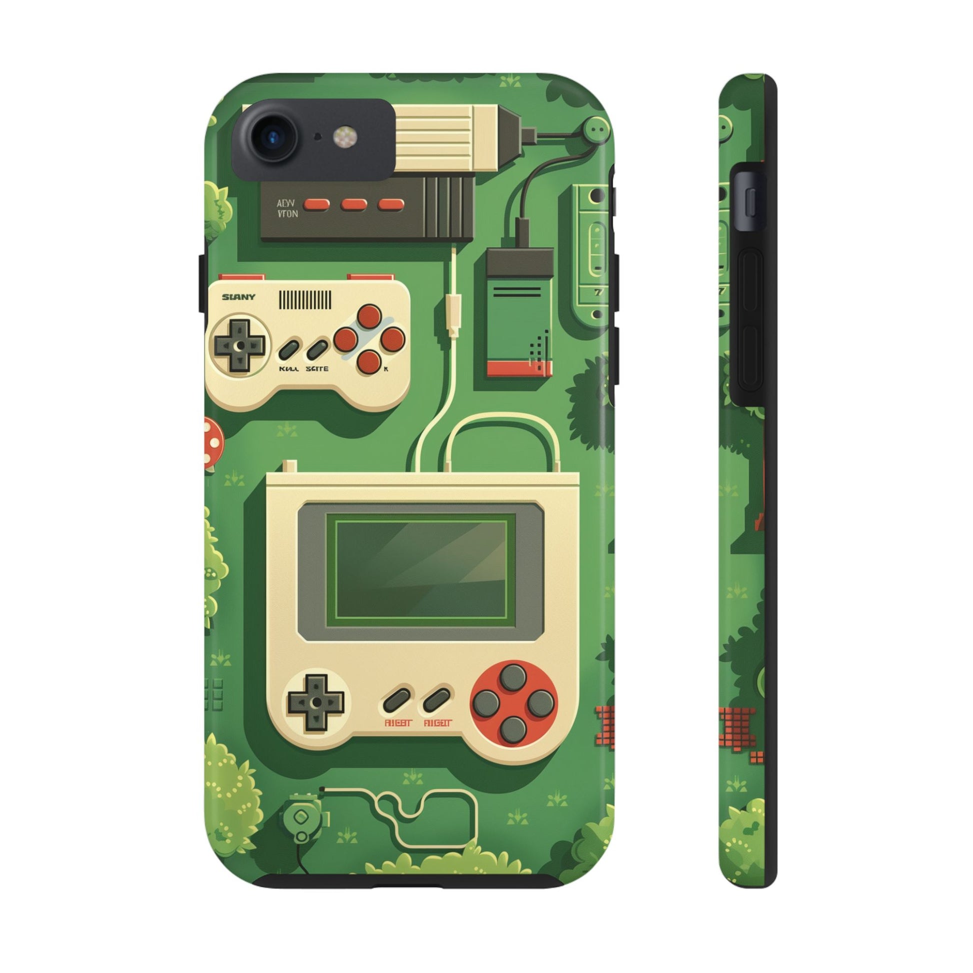 Durable iPhone Case with Alternative Universe Game Console Design - Protective Phone Cover - Fun and Sturdy Gaming Accessory - Gamer Gift