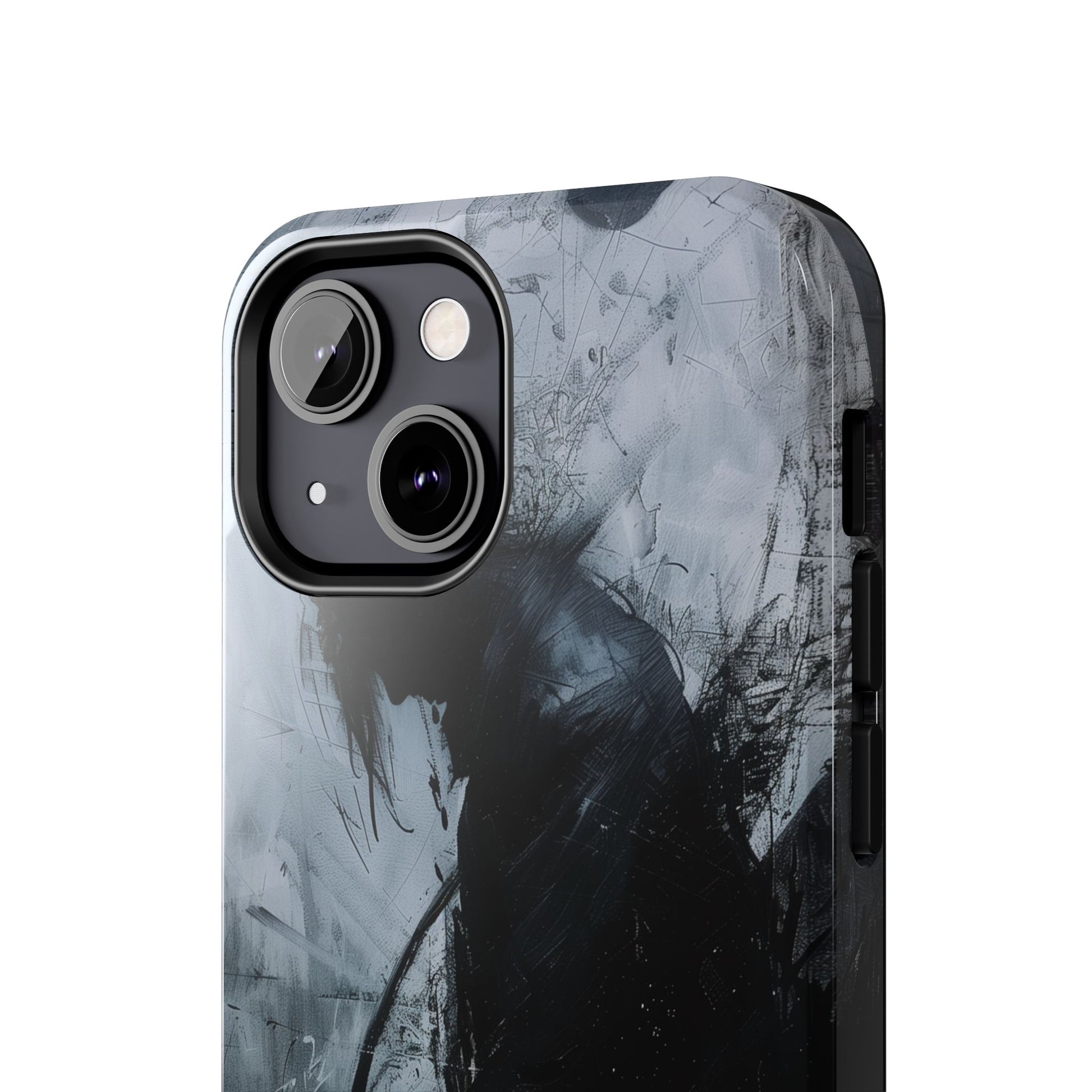 Gothic Art Phone Case Silhouette, Sandman Phone Case, Moon and Tarot Phone Case, Halloween Spooky Season, Dark Academia iPhone 15 Pro Max