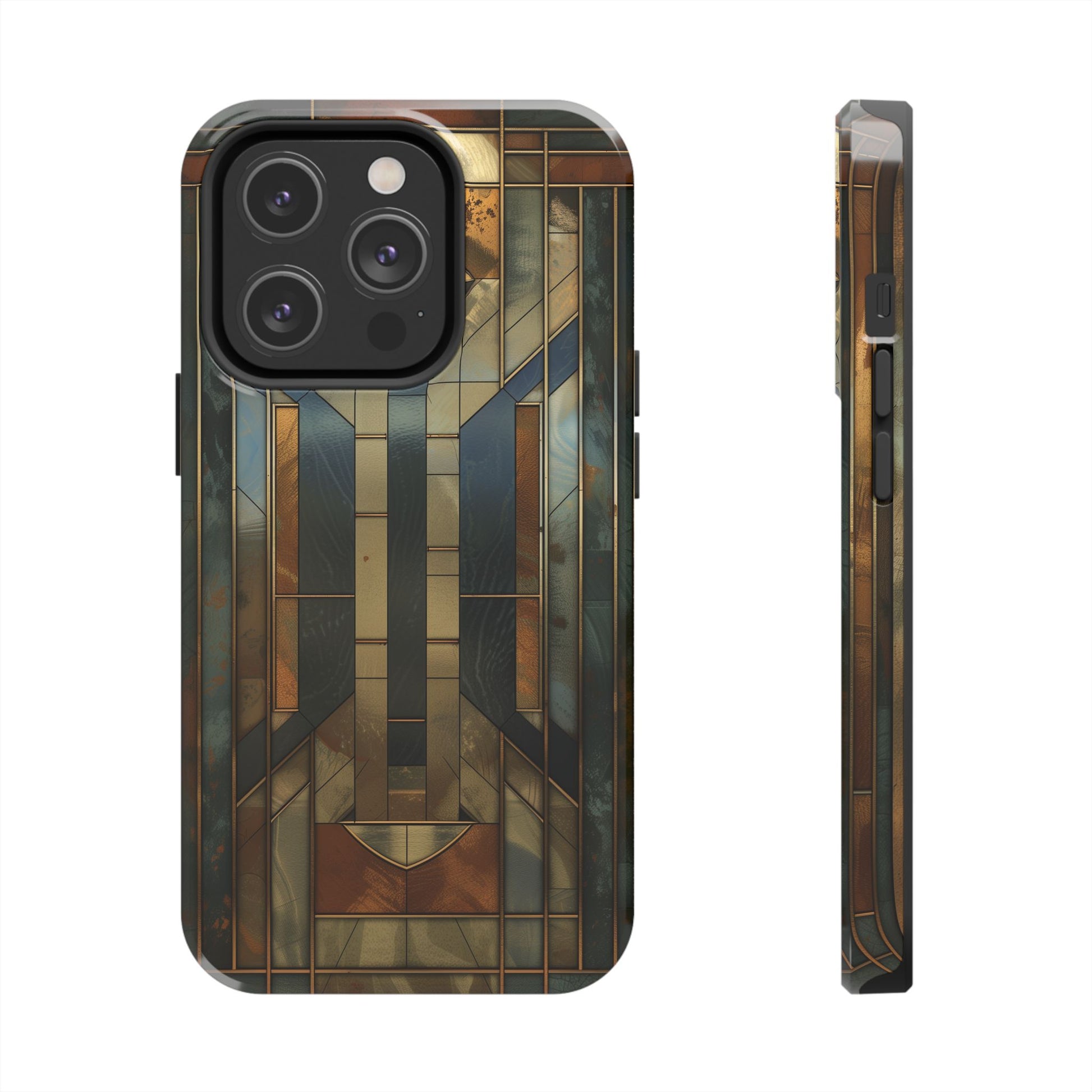 Frank Lloyd Wright Stained Glass Phone Case - Architectural Style Phone Cover - Stained Glass Design Phone Case - Unique Phone Accessory