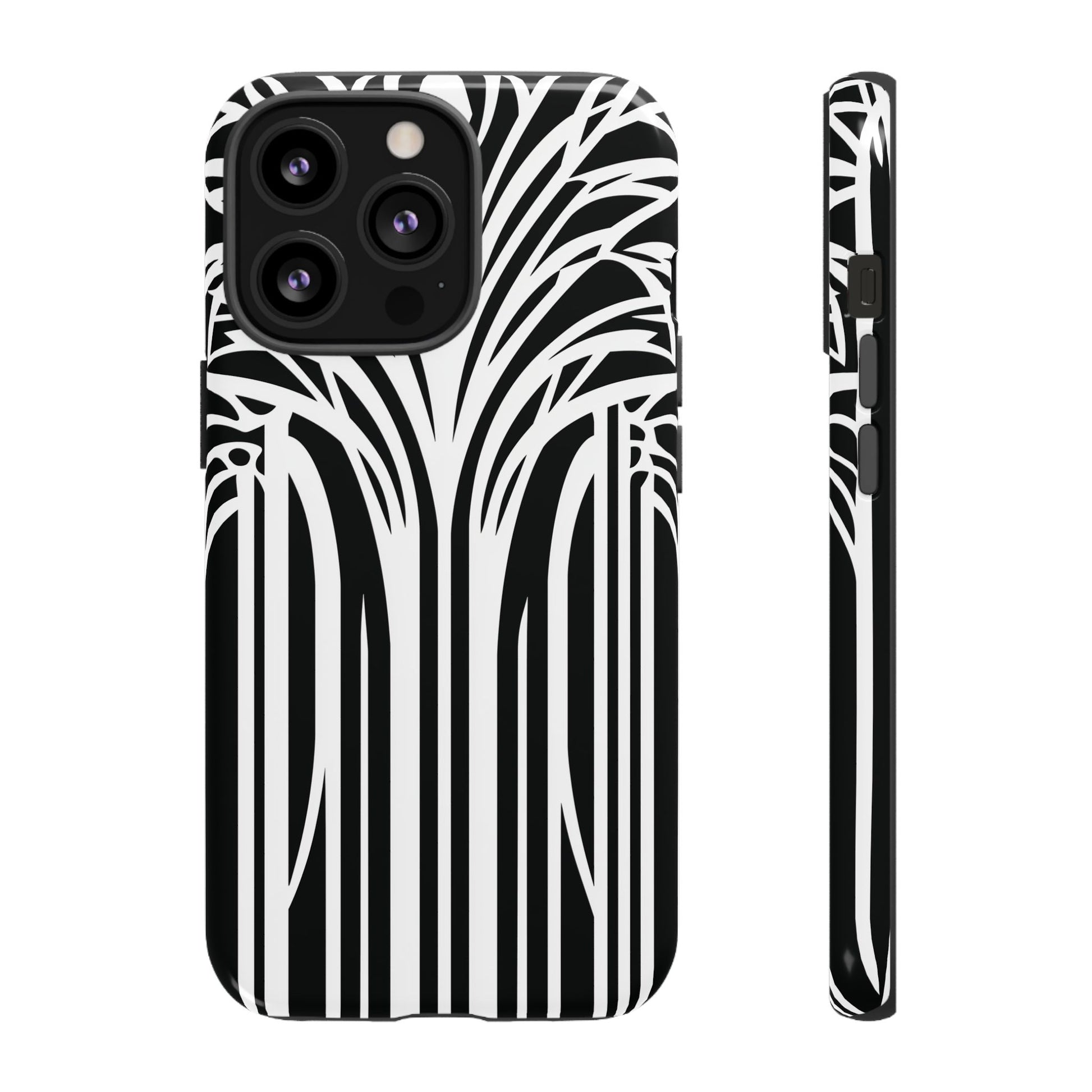 Blank White Art Deco Palm Tree Phone Case Design Lempicka Frank Lloyd Wright Prairie Style Stylish iphone 13 14 15 16 Pro Max Plus Galaxy