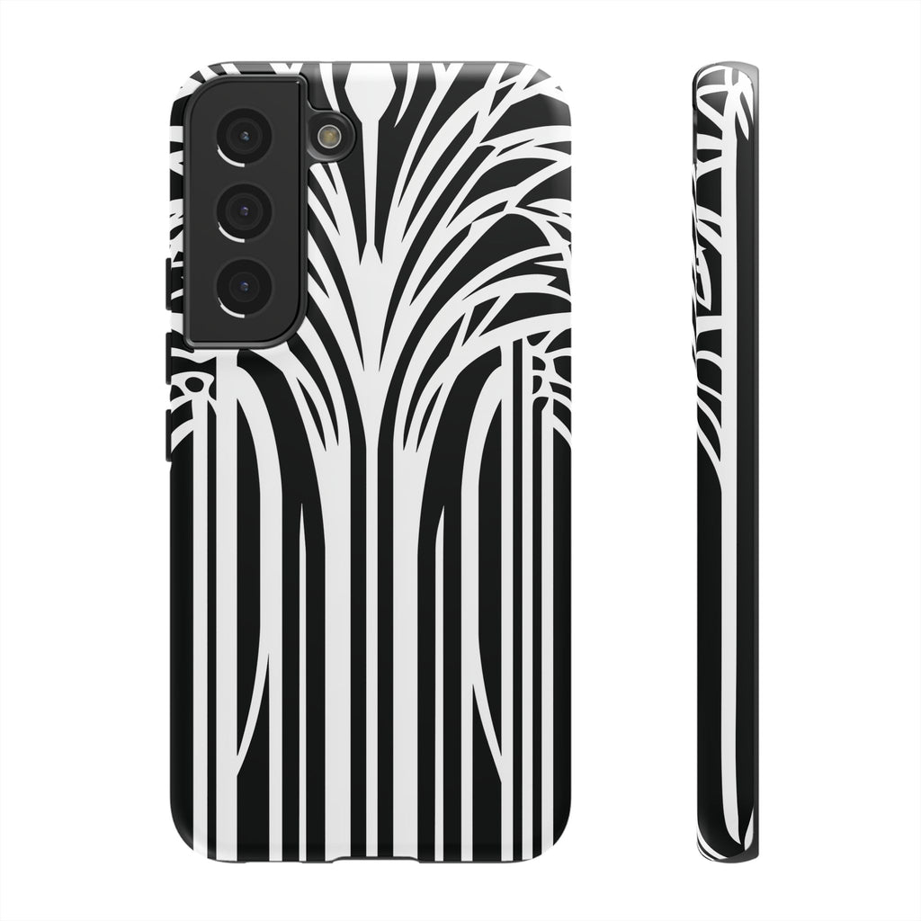 Blank White Art Deco Palm Tree Phone Case Design Lempicka Frank Lloyd Wright Prairie Style Stylish iphone 13 14 15 16 Pro Max Plus Galaxy