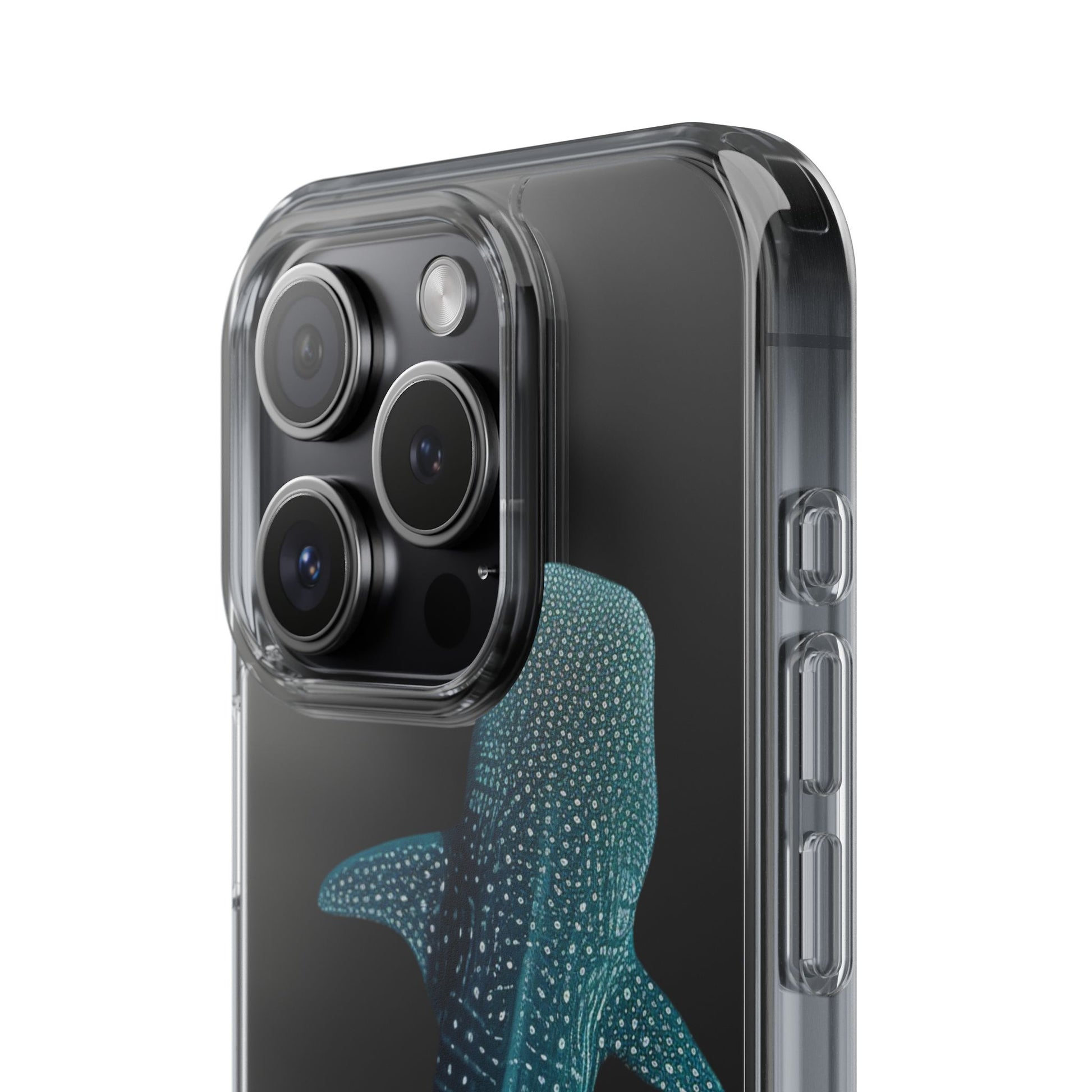 Ocean Whale Shark Clear Phone Case Transparent Protective Cover, Marine Animal Sea Life Gift, Aquarium Lover Accessories, Underwater