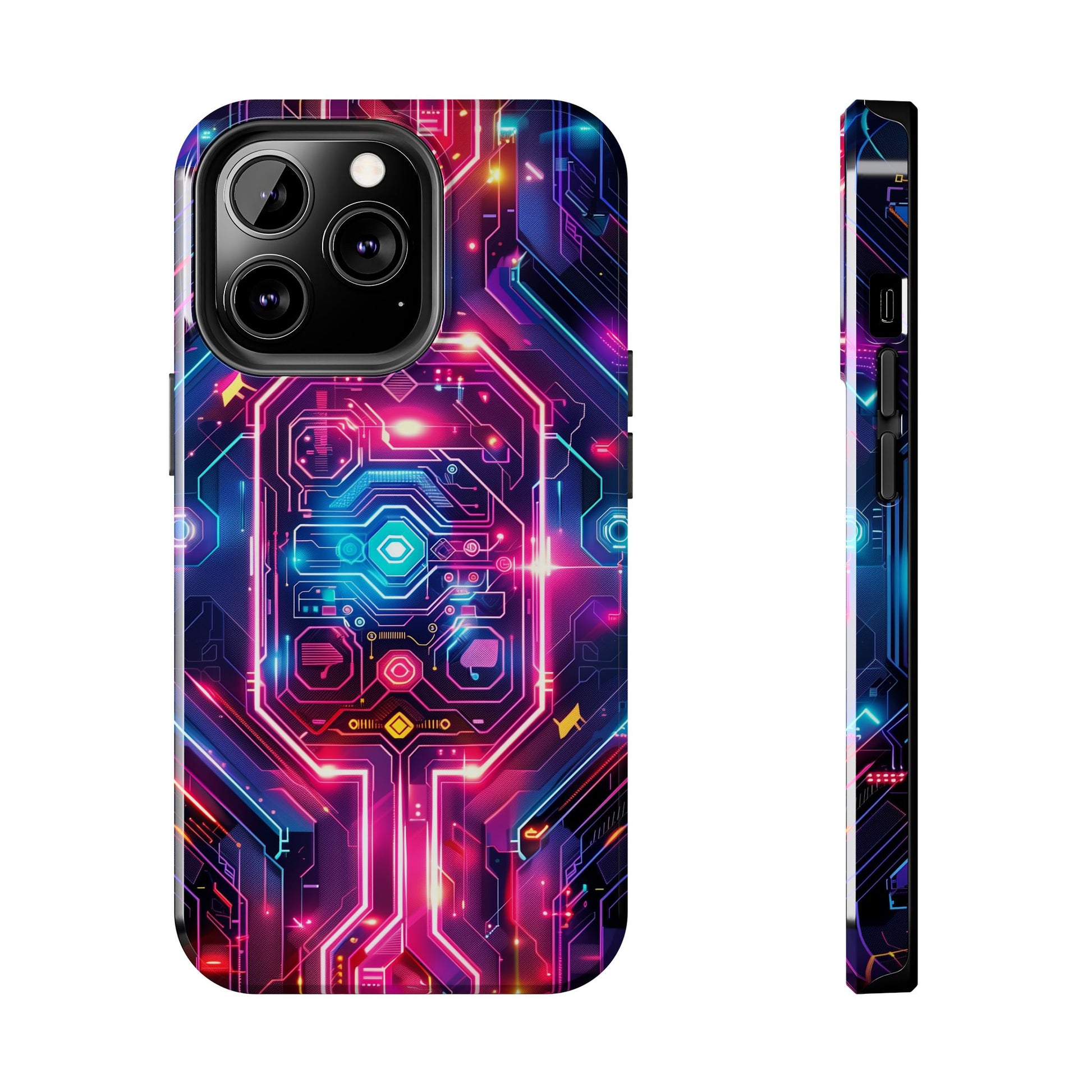 Circuit Board Phone Case, Futuristic Circuit Phone Case, High-Tech Gift for Him, Custom Sci-Fi Phone Case, iphone 15 pro max