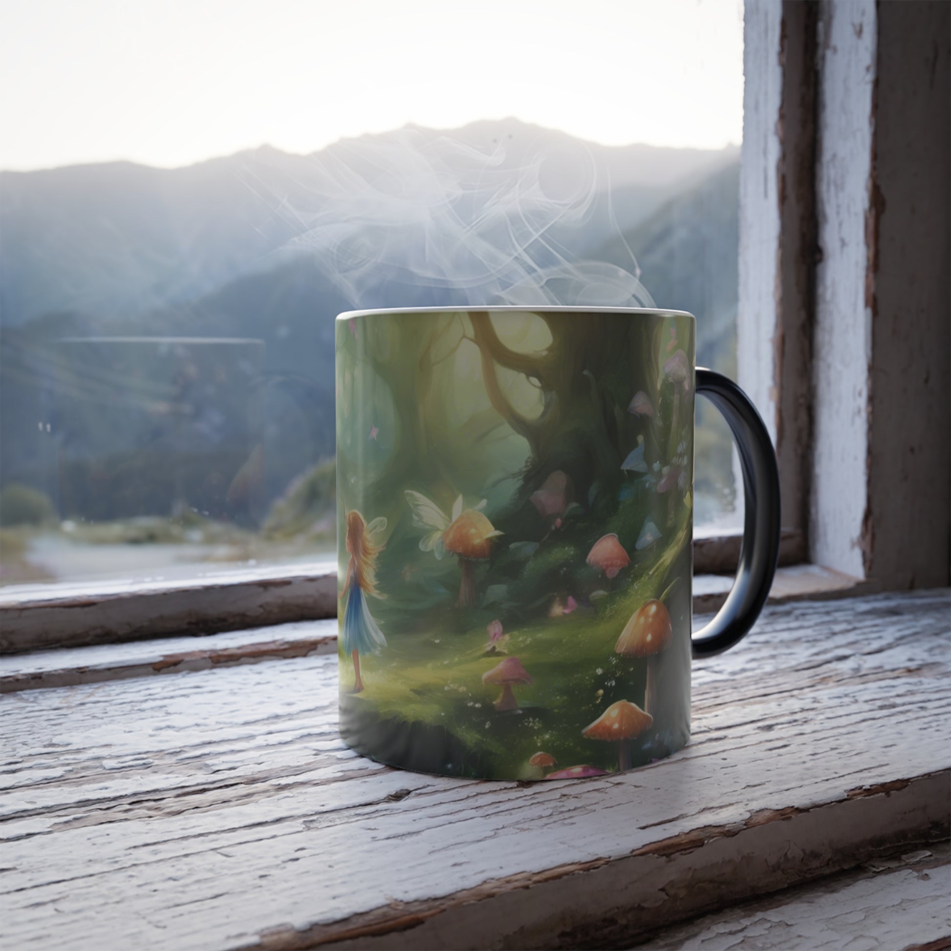Enchanting Fairy Forest - Color Changing Mug for Magical Morning Brews