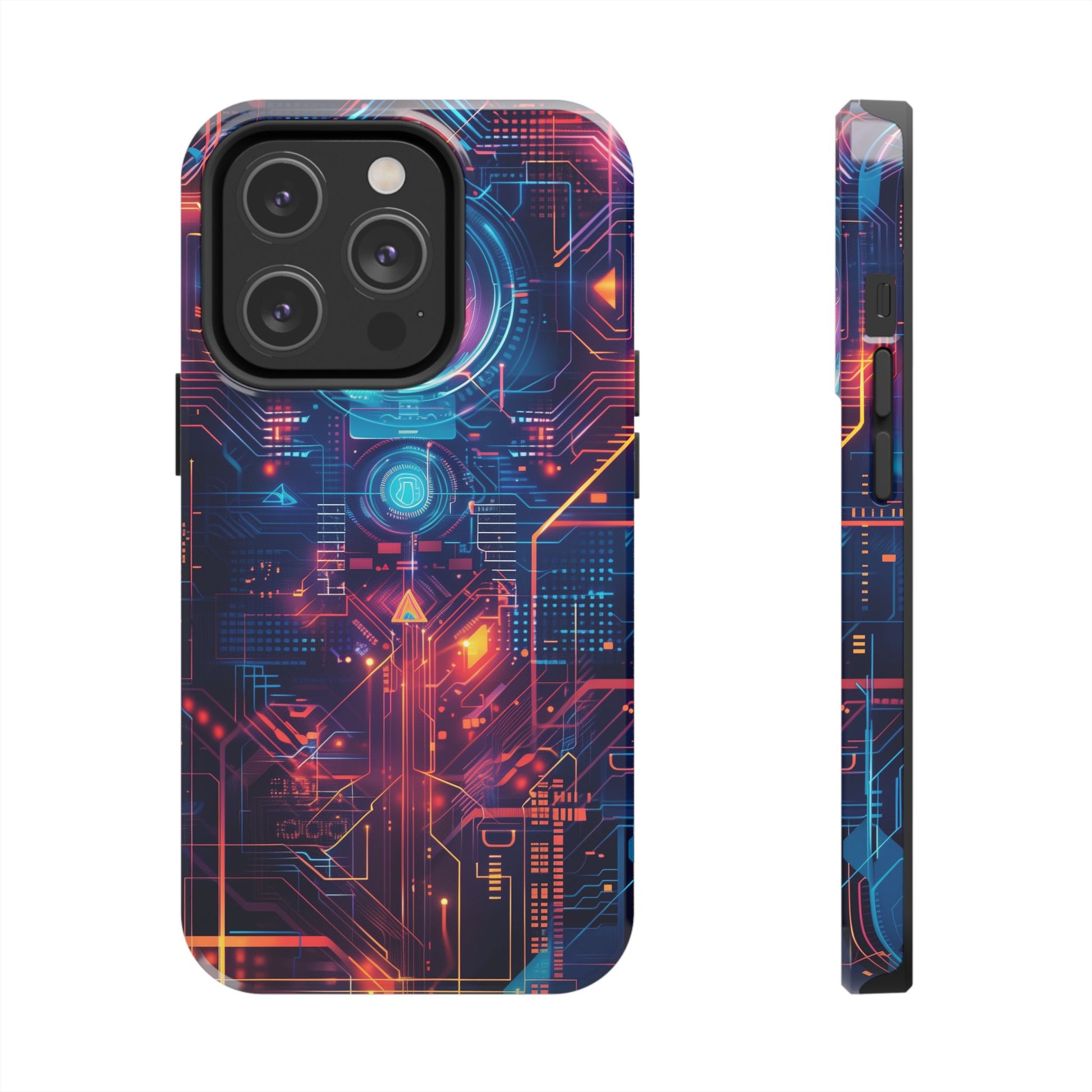 Circuit Board Phone Case, Futuristic Circuit Phone Case, High-Tech Gift, Custom Sci-Fi Phone Case, iphone 15 pro max