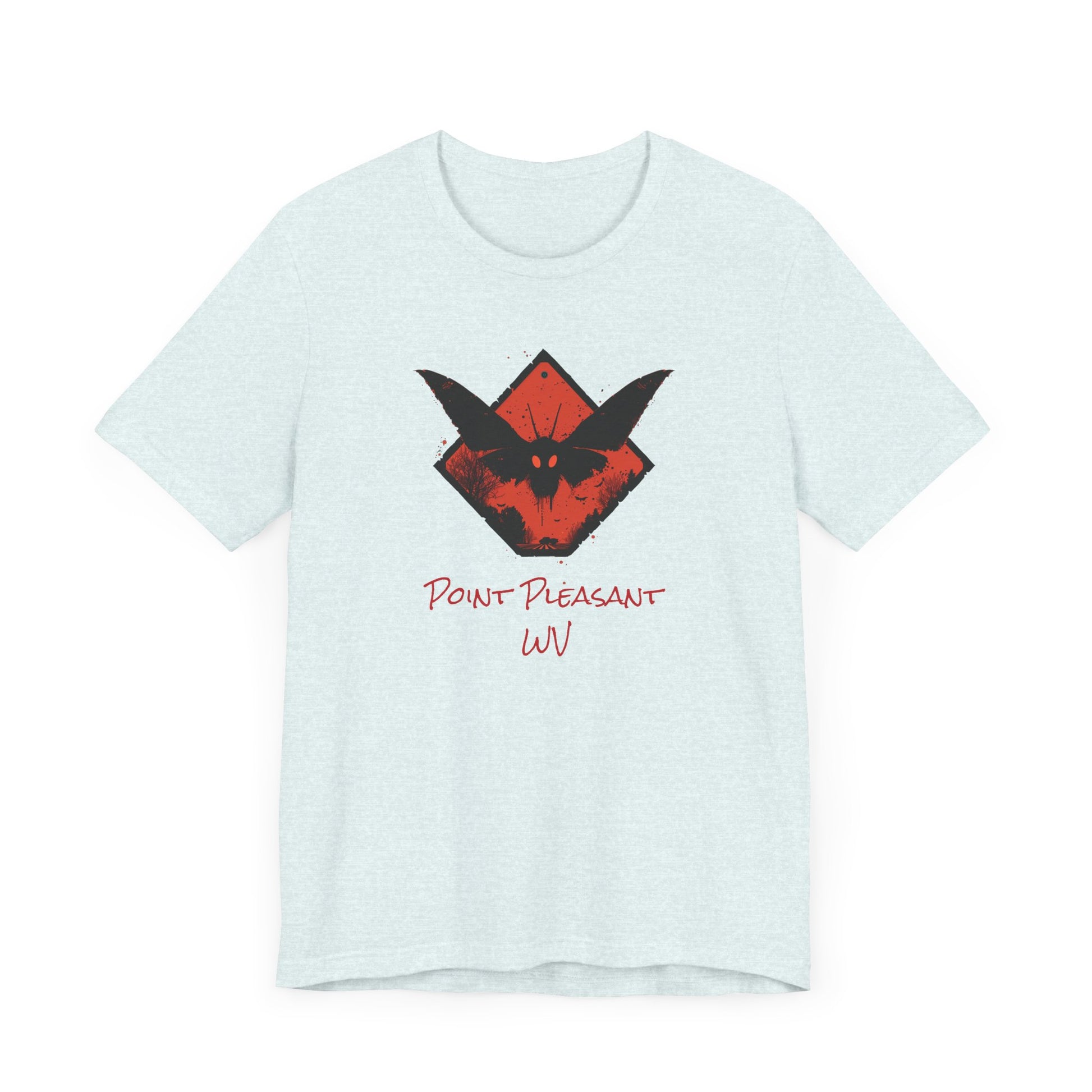 Cryptid Shirt Mothman Graphic Tee, Cryptid Crossing Sign, Ufo Alien Shirt, Cryptid Crossing Gift for Him, Ufo Research, Crypto Zoology Shirt