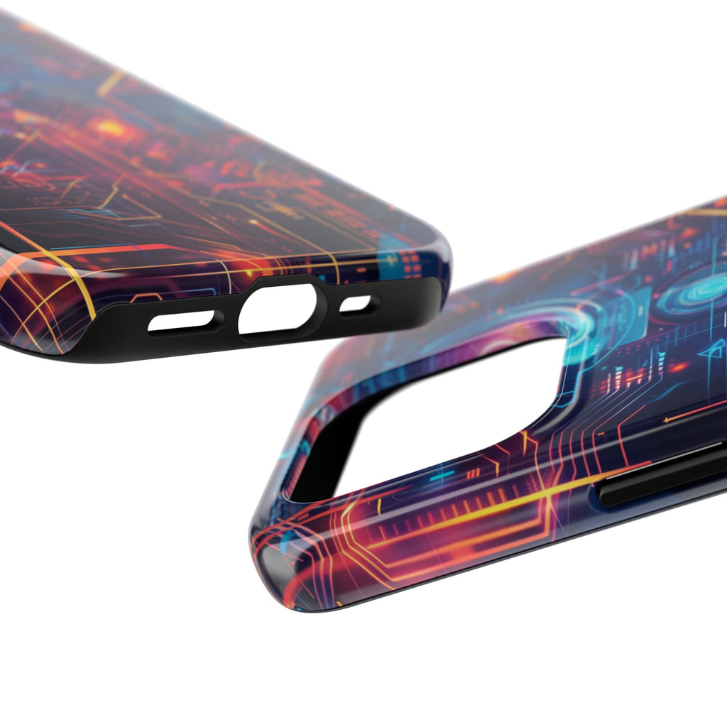 Circuit Board Phone Case, Futuristic Circuit Phone Case, High-Tech Gift, Custom Sci-Fi Phone Case, iphone 15 pro max