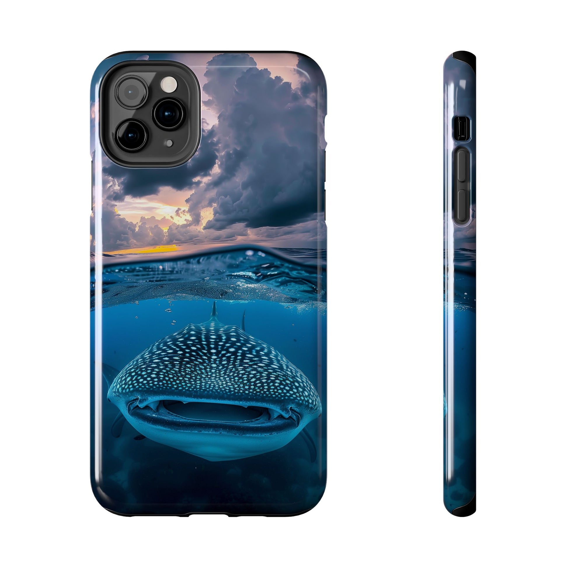 Majestic Encounter: Whale Shark Tough Phone Case